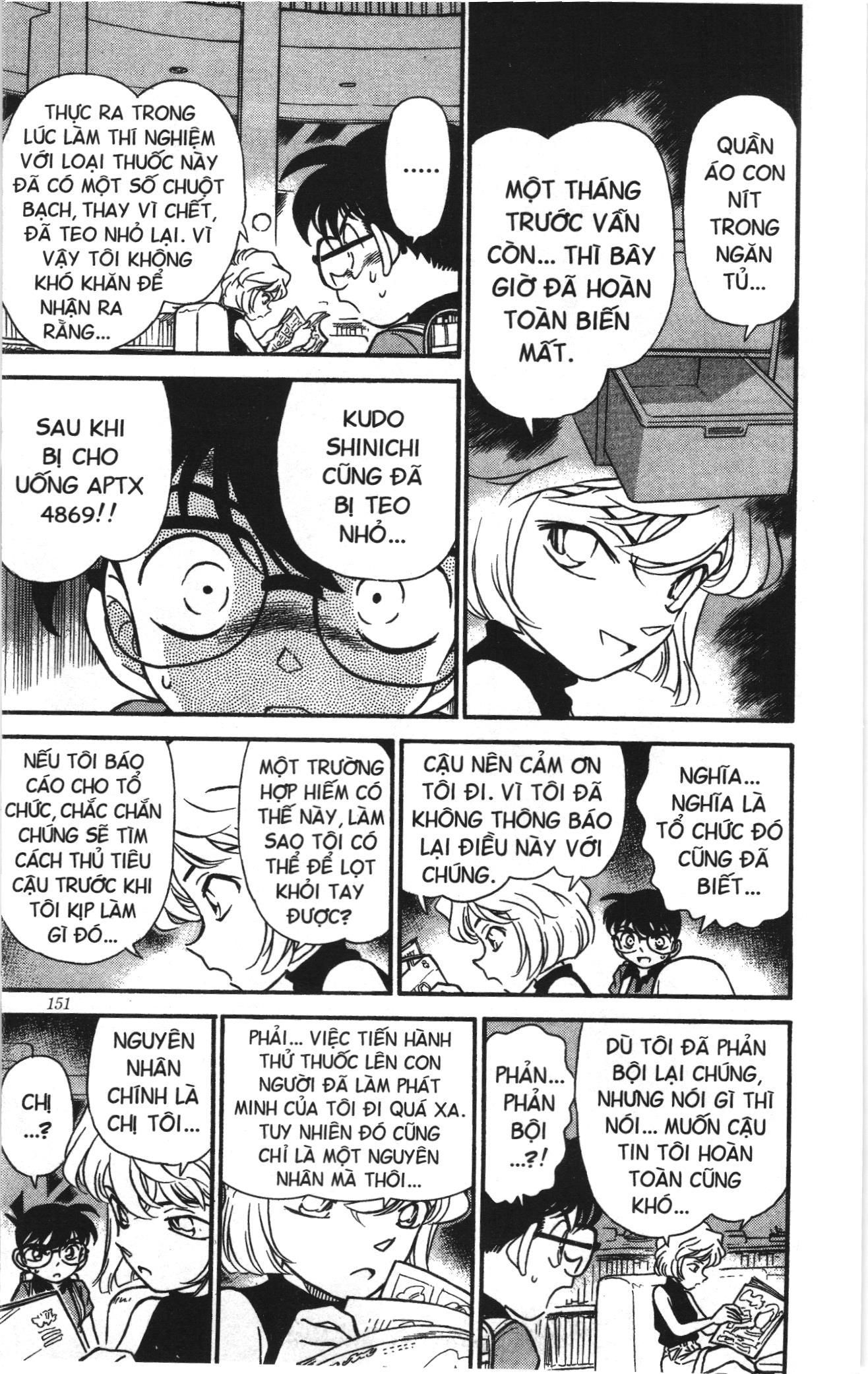 Thám tử lừng danh Conan Loạt truyện tranh: Chapter 187