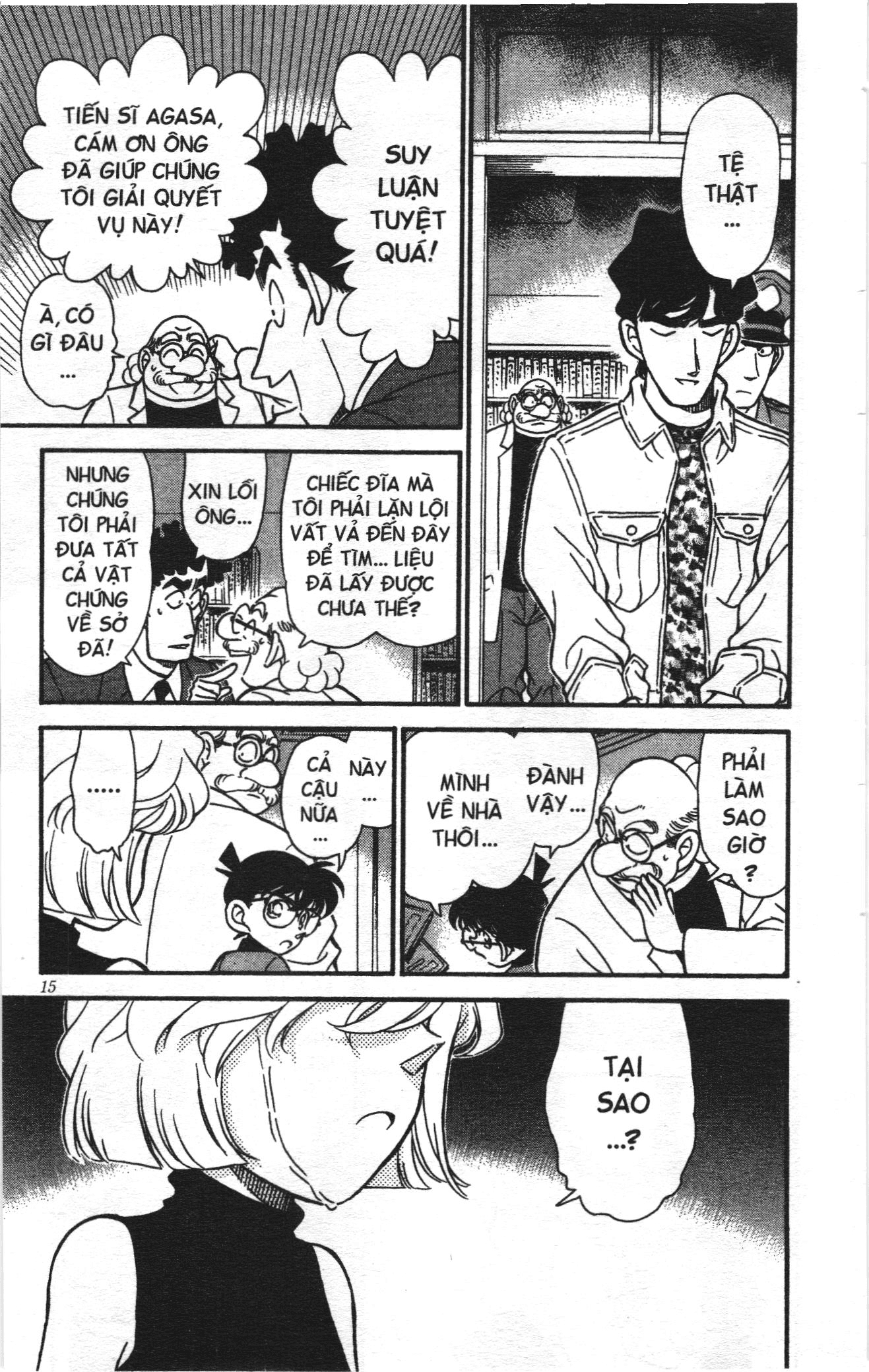 Thám tử lừng danh Conan Loạt truyện tranh: Chapter 189