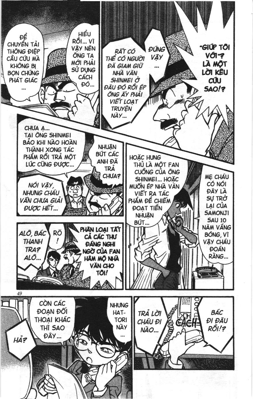 Thám tử lừng danh Conan Loạt truyện tranh: Chapter 191