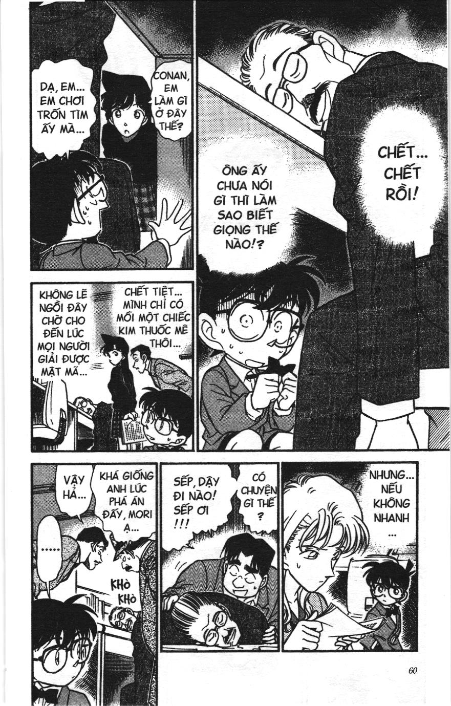 Thám tử lừng danh Conan Loạt truyện tranh: Chapter 192