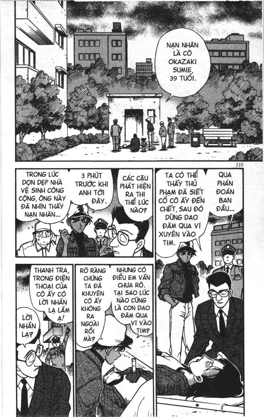 Thám tử lừng danh Conan Loạt truyện tranh: Chapter 195