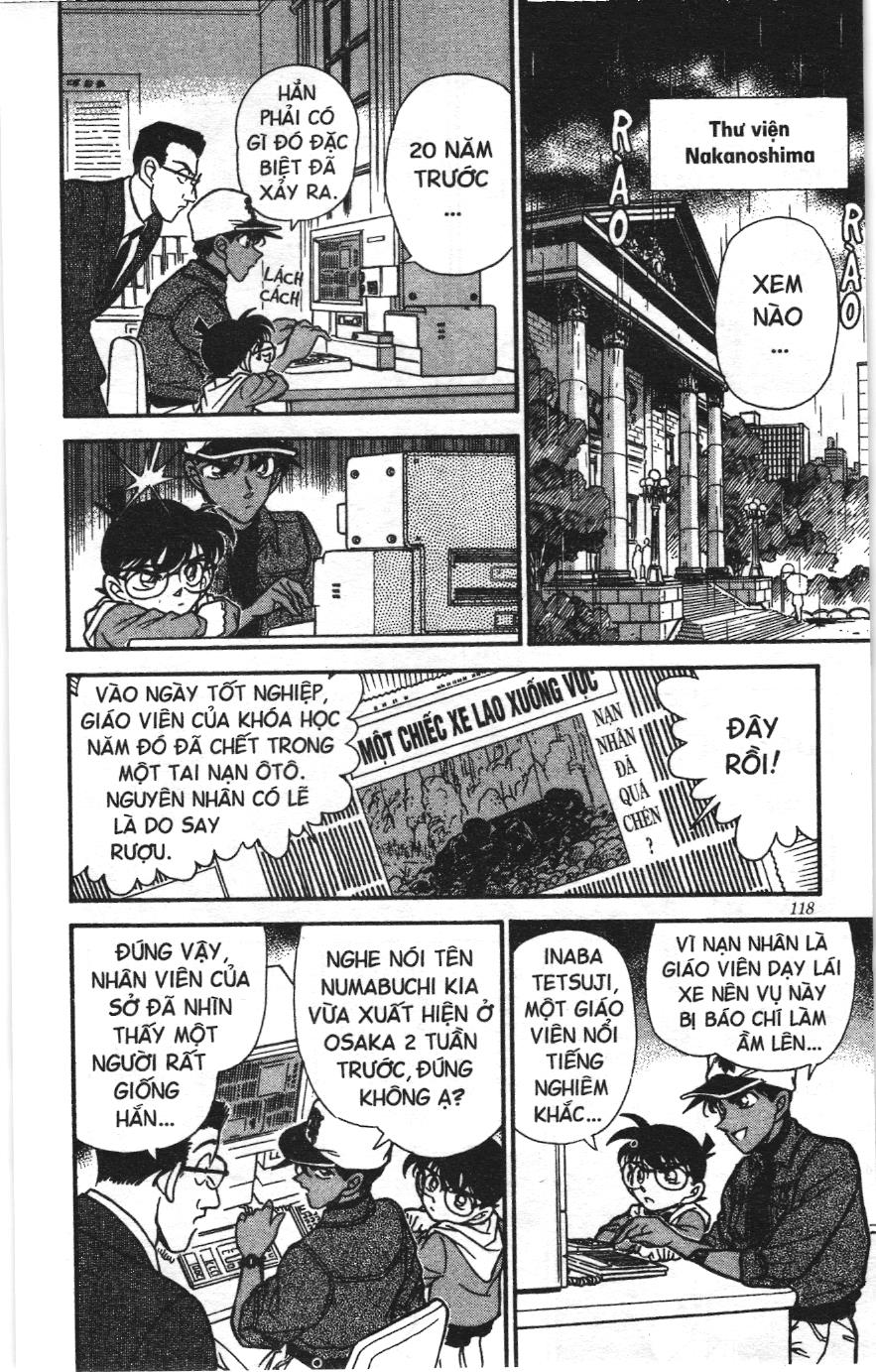 Thám tử lừng danh Conan Loạt truyện tranh: Chapter 195