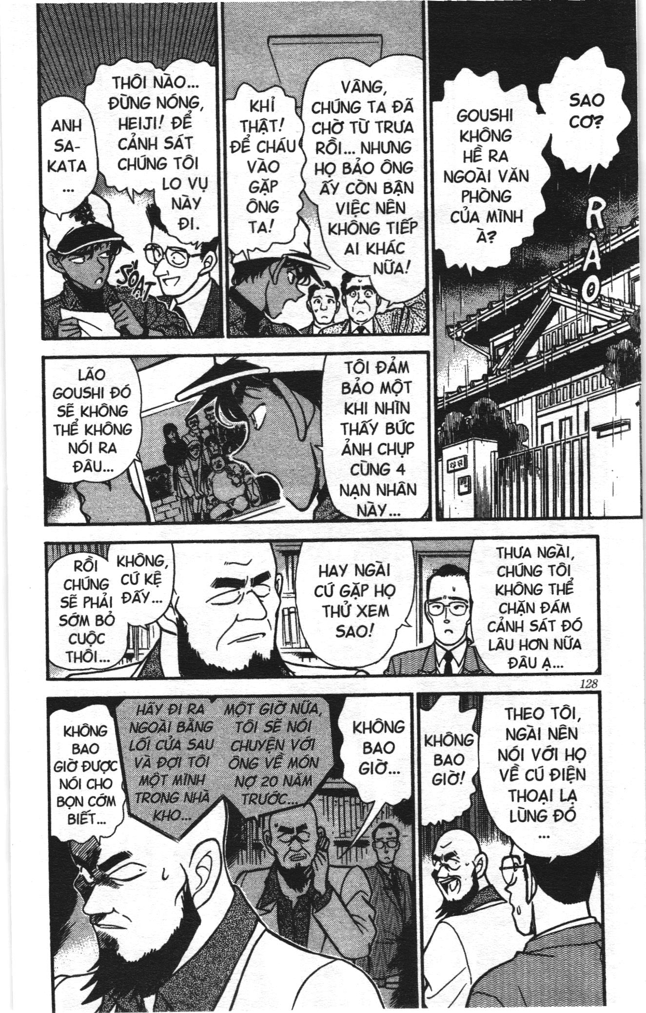 Thám tử lừng danh Conan Loạt truyện tranh: Chapter 196