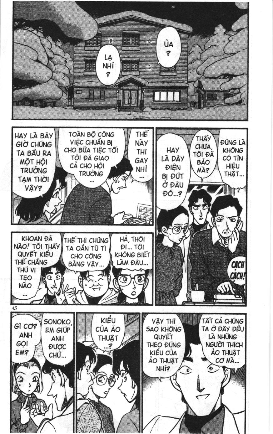 Thám tử lừng danh Conan Loạt truyện tranh: Chapter 201