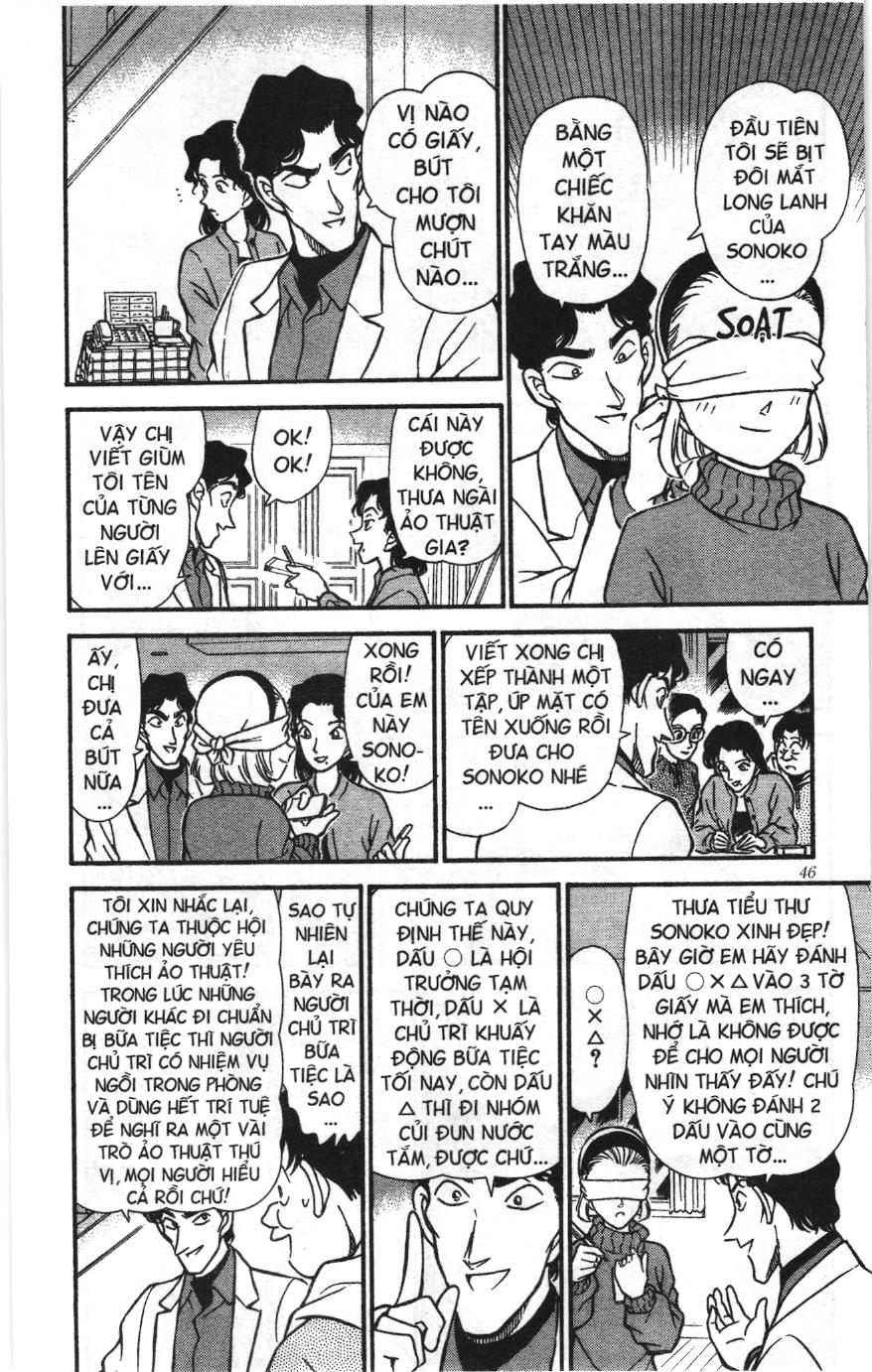 Thám tử lừng danh Conan Loạt truyện tranh: Chapter 201