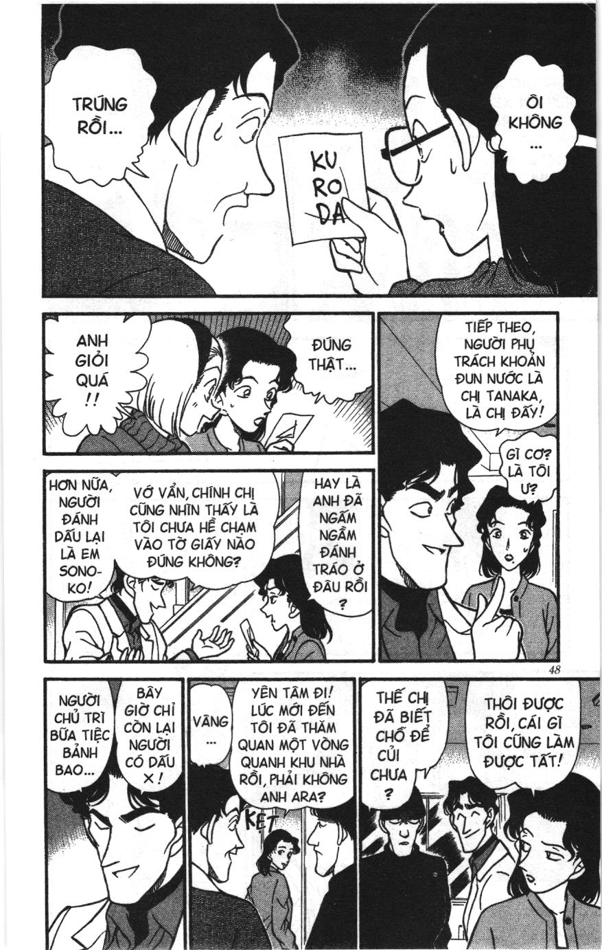Thám tử lừng danh Conan Loạt truyện tranh: Chapter 201