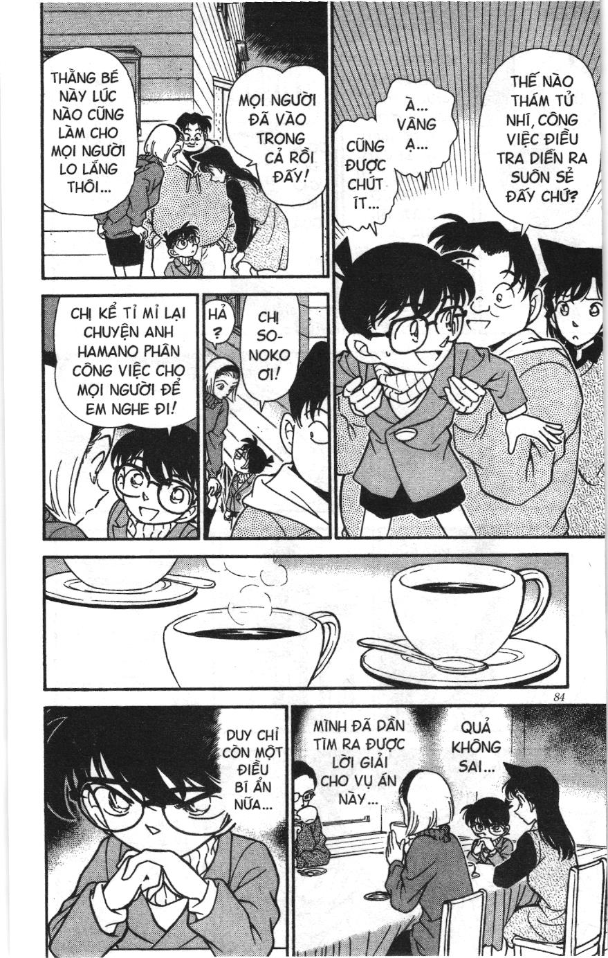 Thám tử lừng danh Conan Loạt truyện tranh: Chapter 203