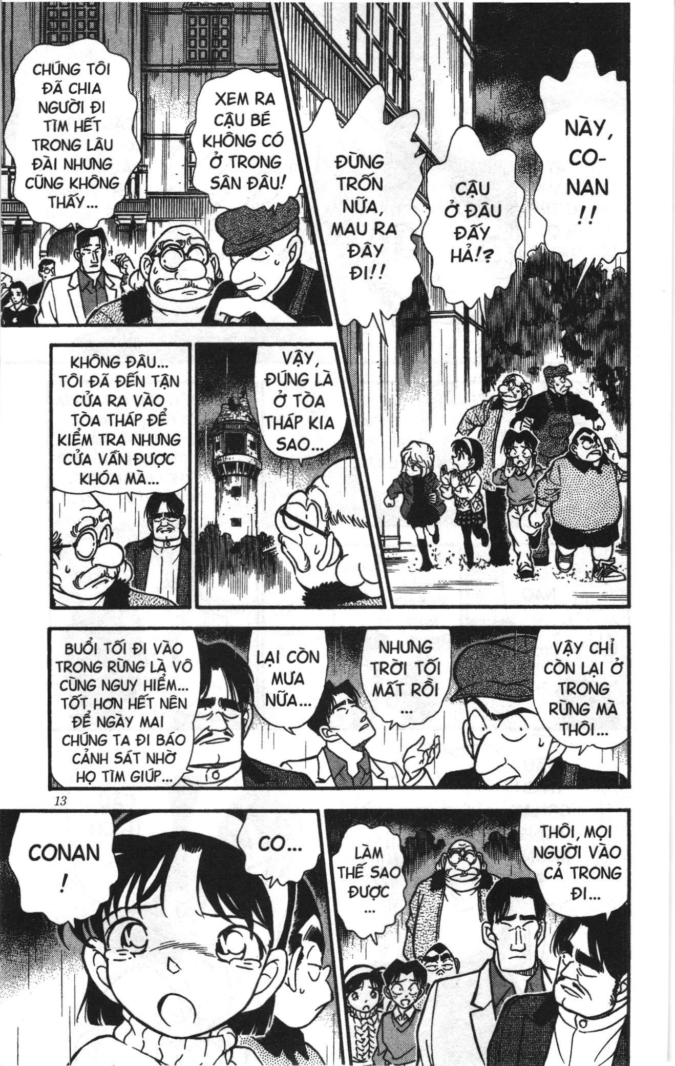 Thám tử lừng danh Conan Loạt truyện tranh: Chapter 209