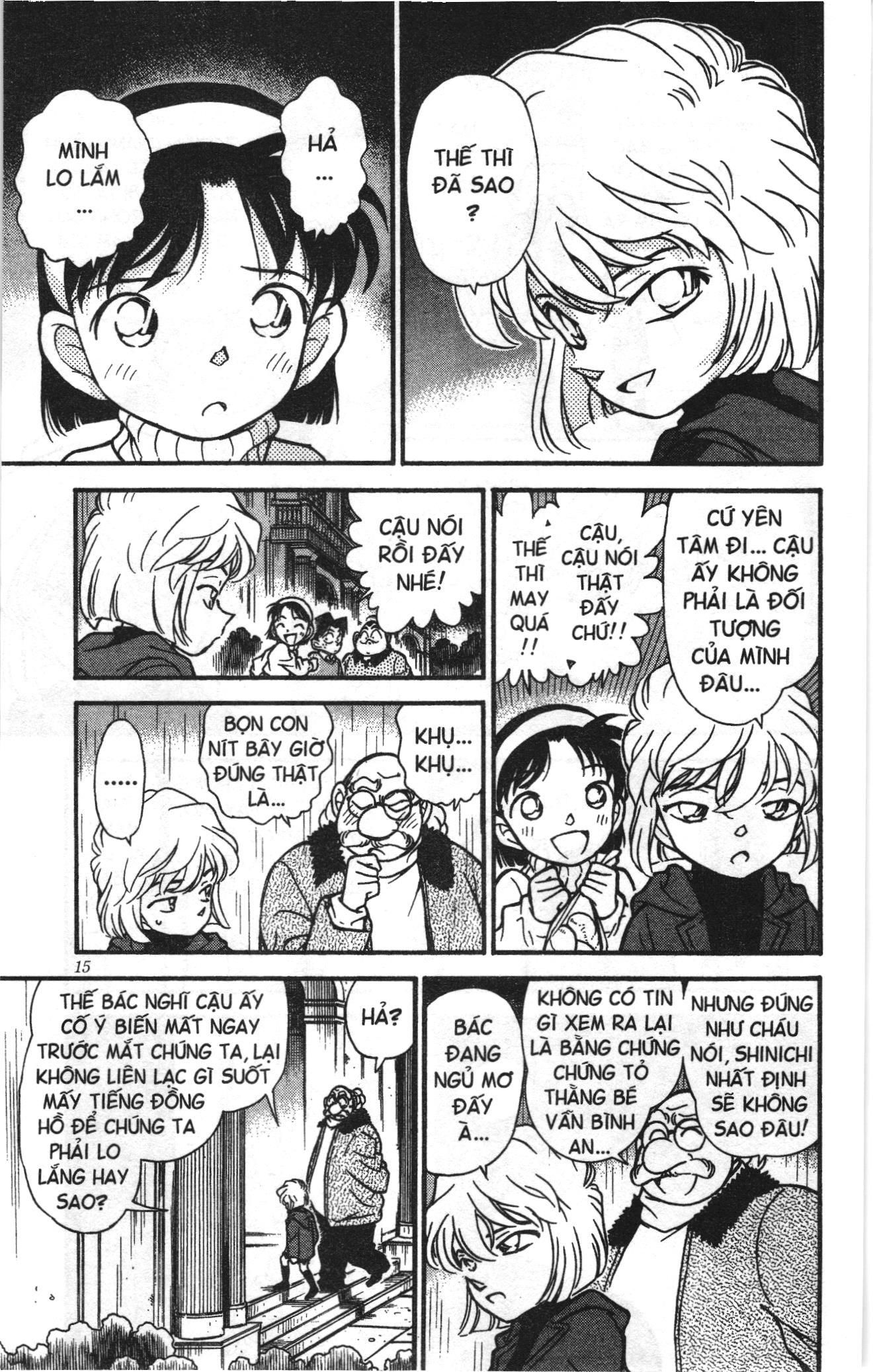 Thám tử lừng danh Conan Loạt truyện tranh: Chapter 209