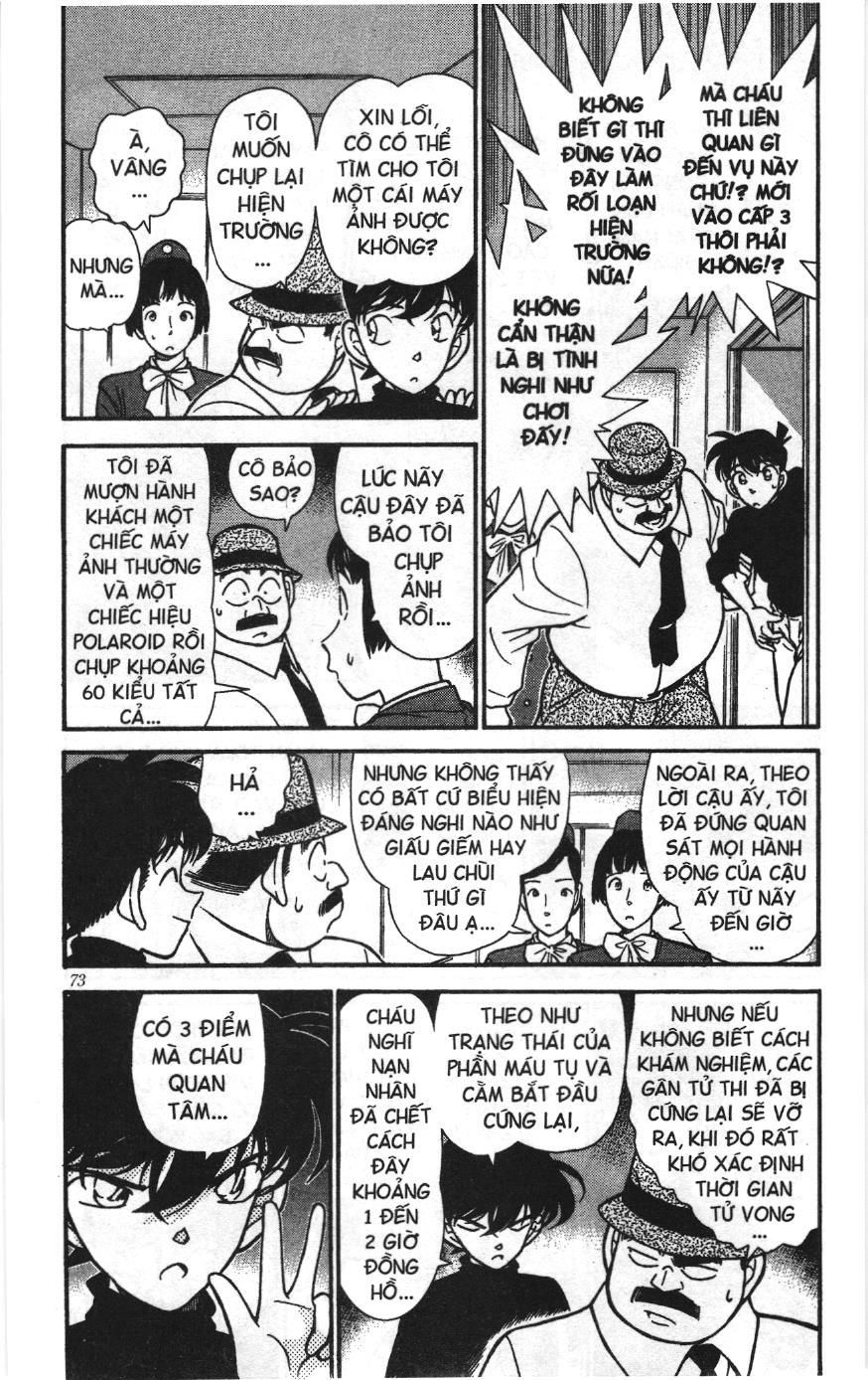 Thám tử lừng danh Conan Loạt truyện tranh: Chapter 213