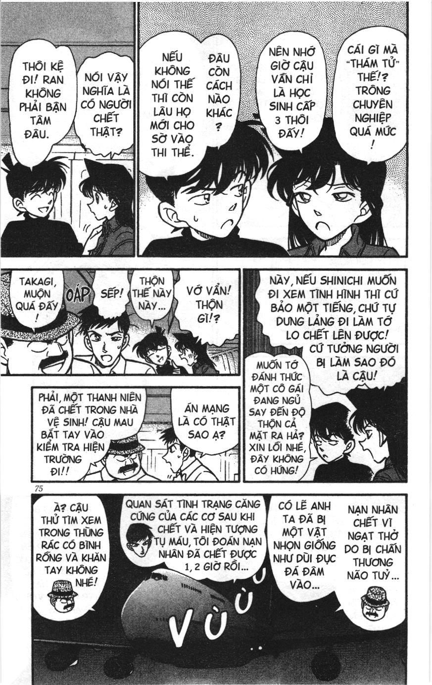 Thám tử lừng danh Conan Loạt truyện tranh: Chapter 213