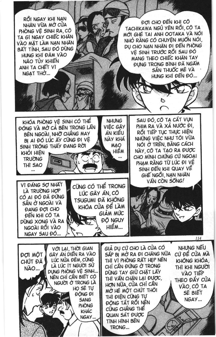Thám tử lừng danh Conan Loạt truyện tranh: Chapter 215