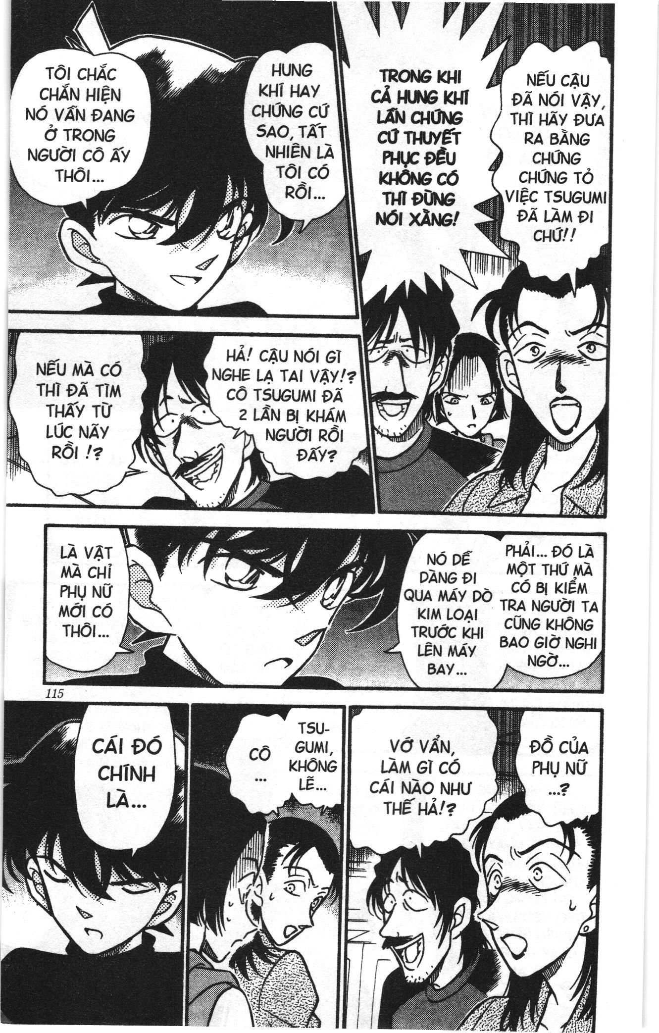 Thám tử lừng danh Conan Loạt truyện tranh: Chapter 215