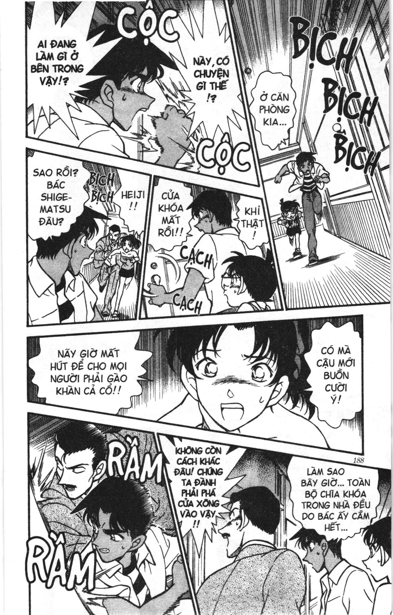 Thám tử lừng danh Conan Loạt truyện tranh: Chapter 221