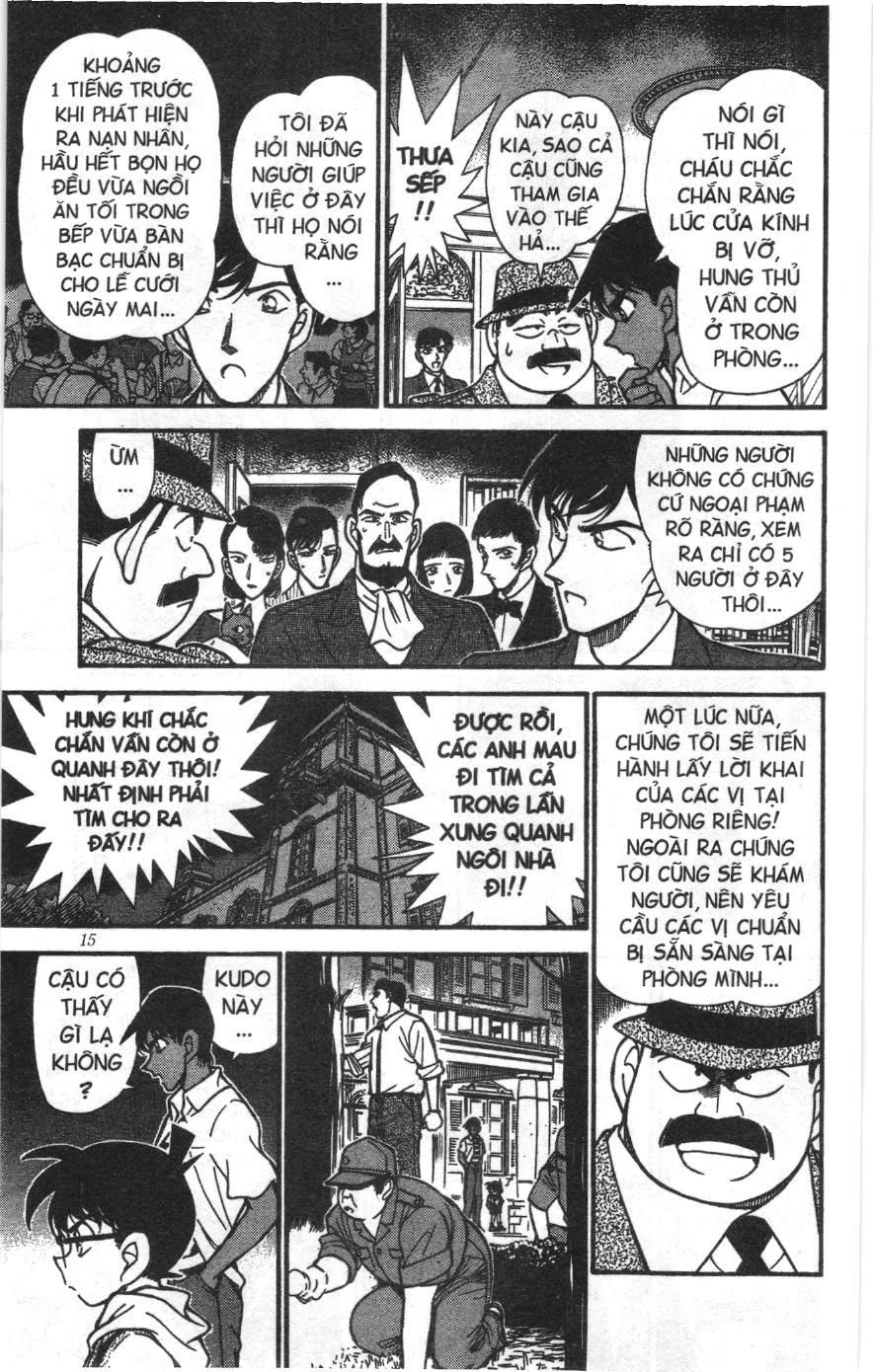 Thám tử lừng danh Conan Loạt truyện tranh: Chapter 222
