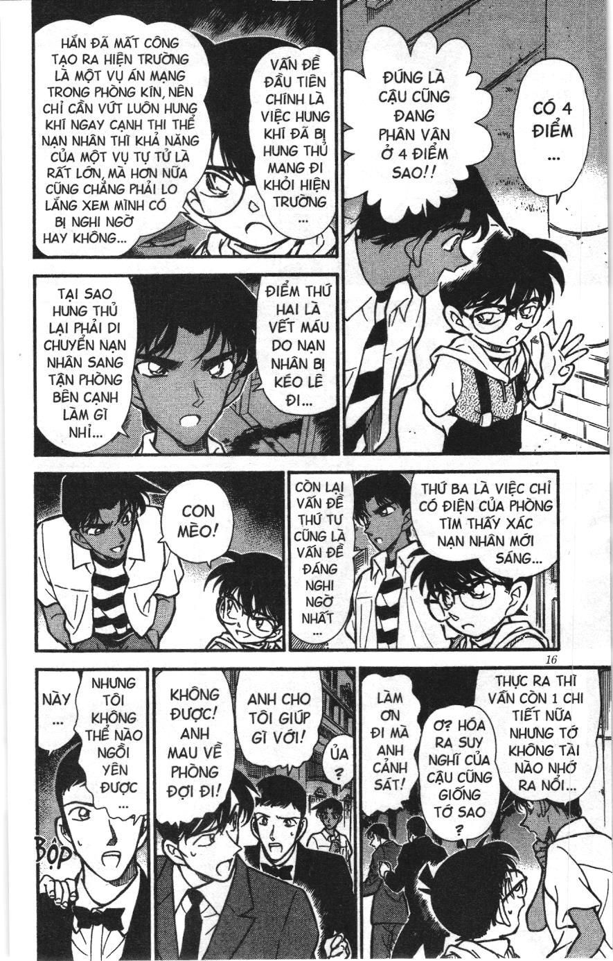 Thám tử lừng danh Conan Loạt truyện tranh: Chapter 222