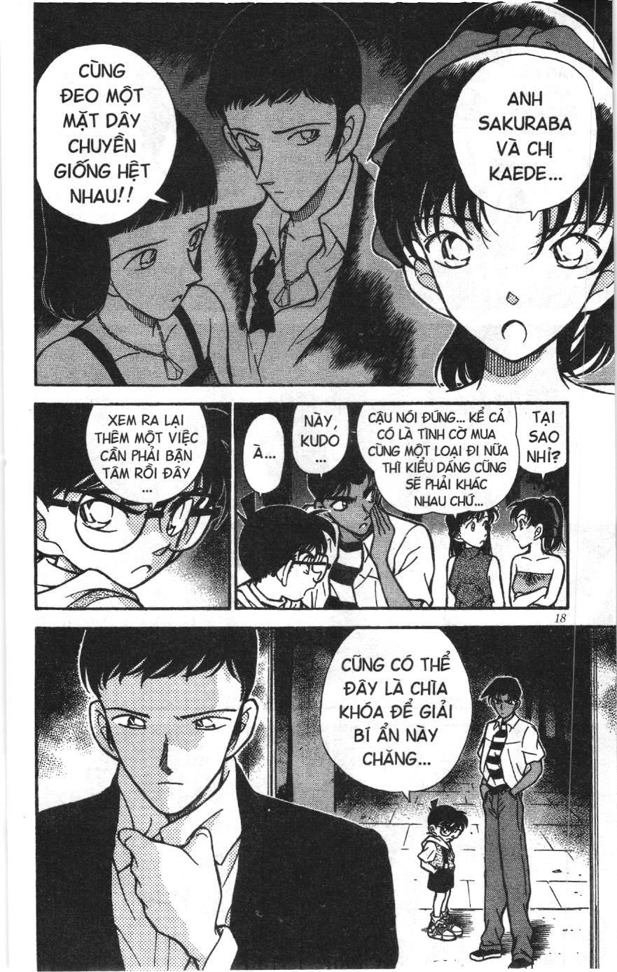 Thám tử lừng danh Conan Loạt truyện tranh: Chapter 222