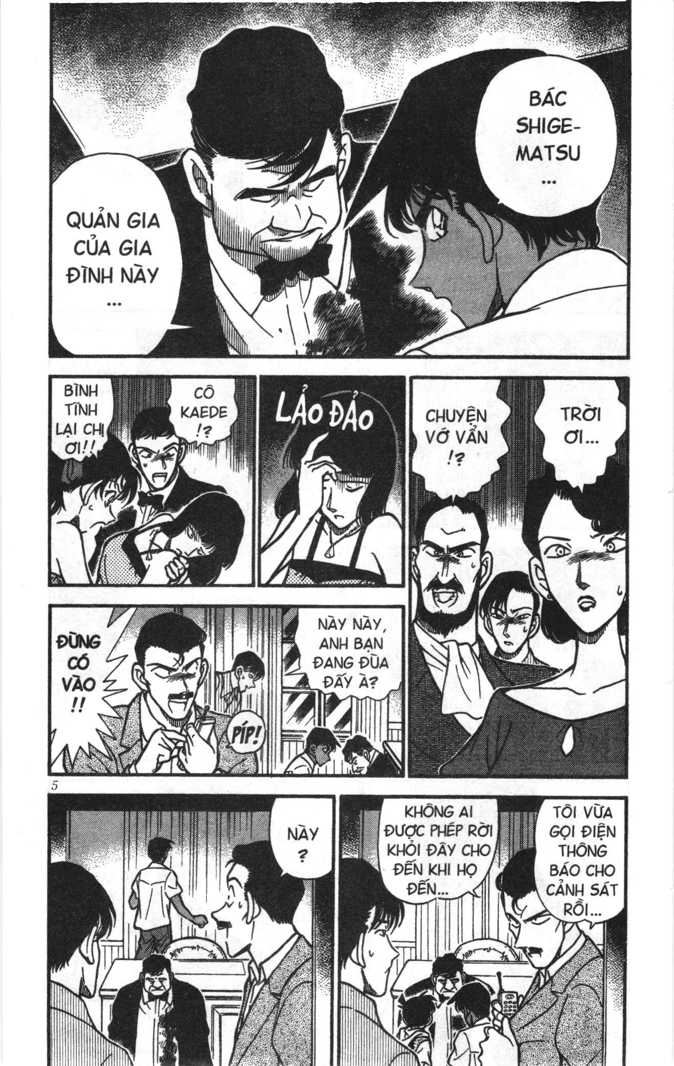 Thám tử lừng danh Conan Loạt truyện tranh: Chapter 222