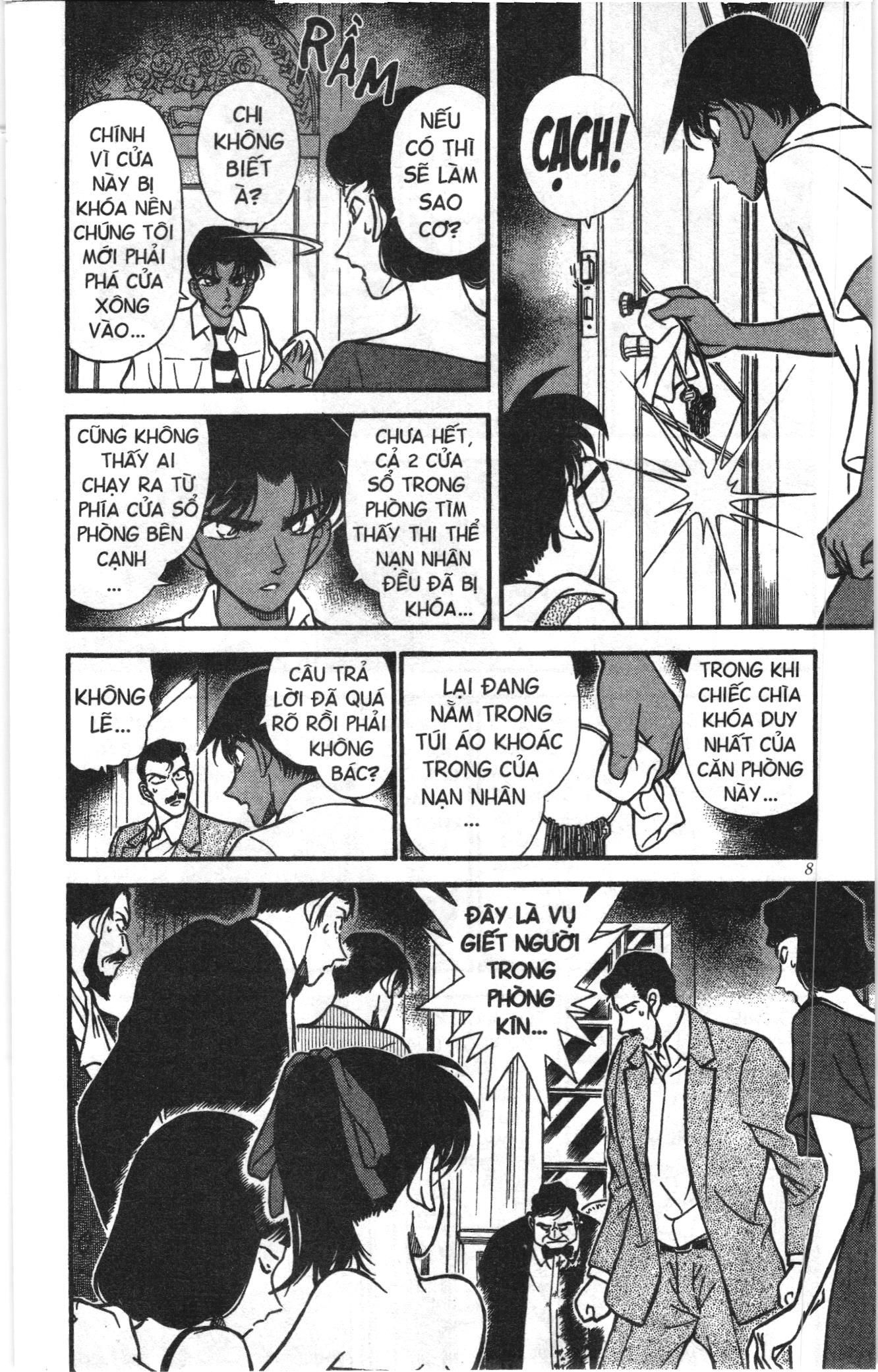 Thám tử lừng danh Conan Loạt truyện tranh: Chapter 222