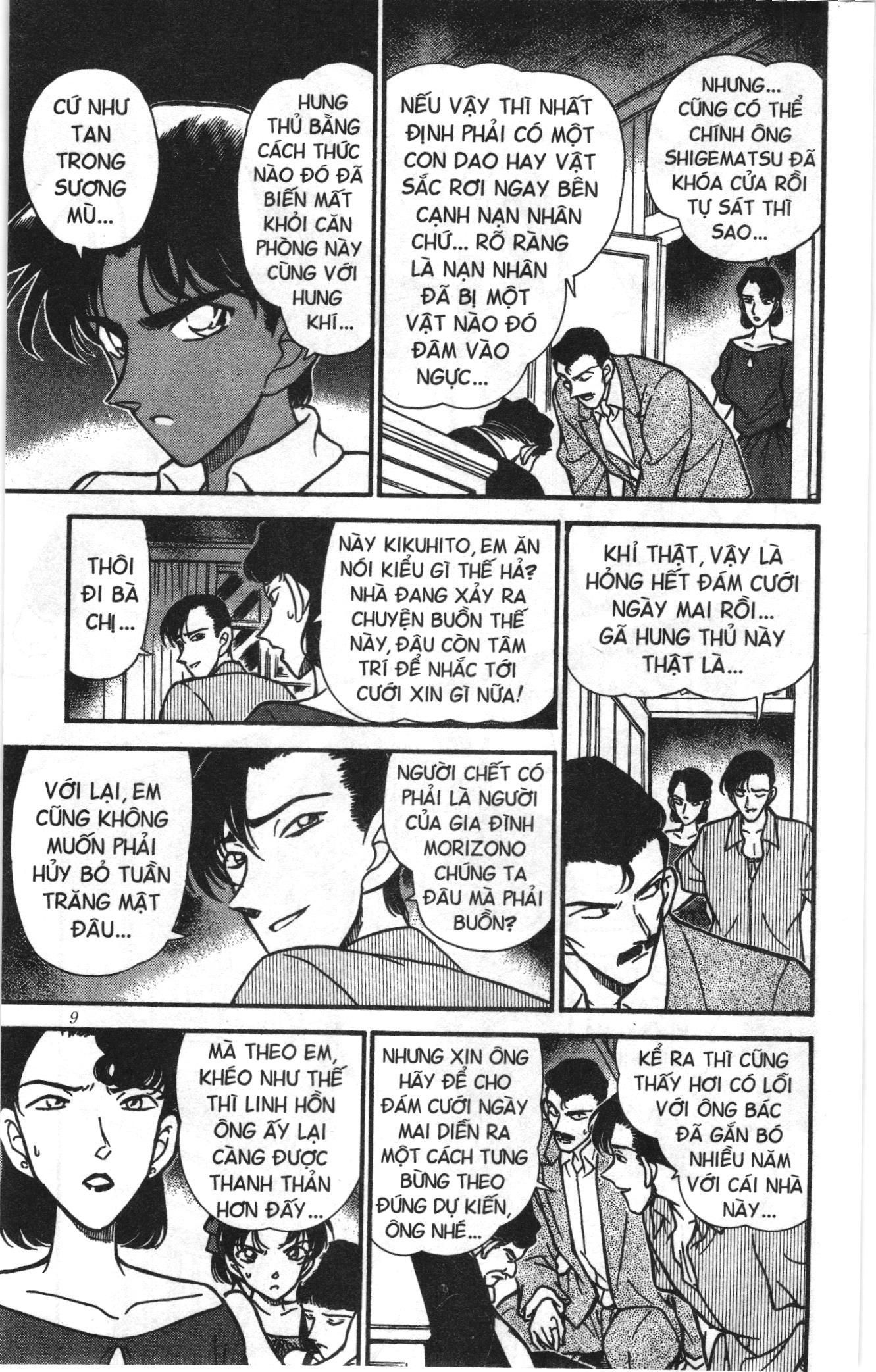 Thám tử lừng danh Conan Loạt truyện tranh: Chapter 222