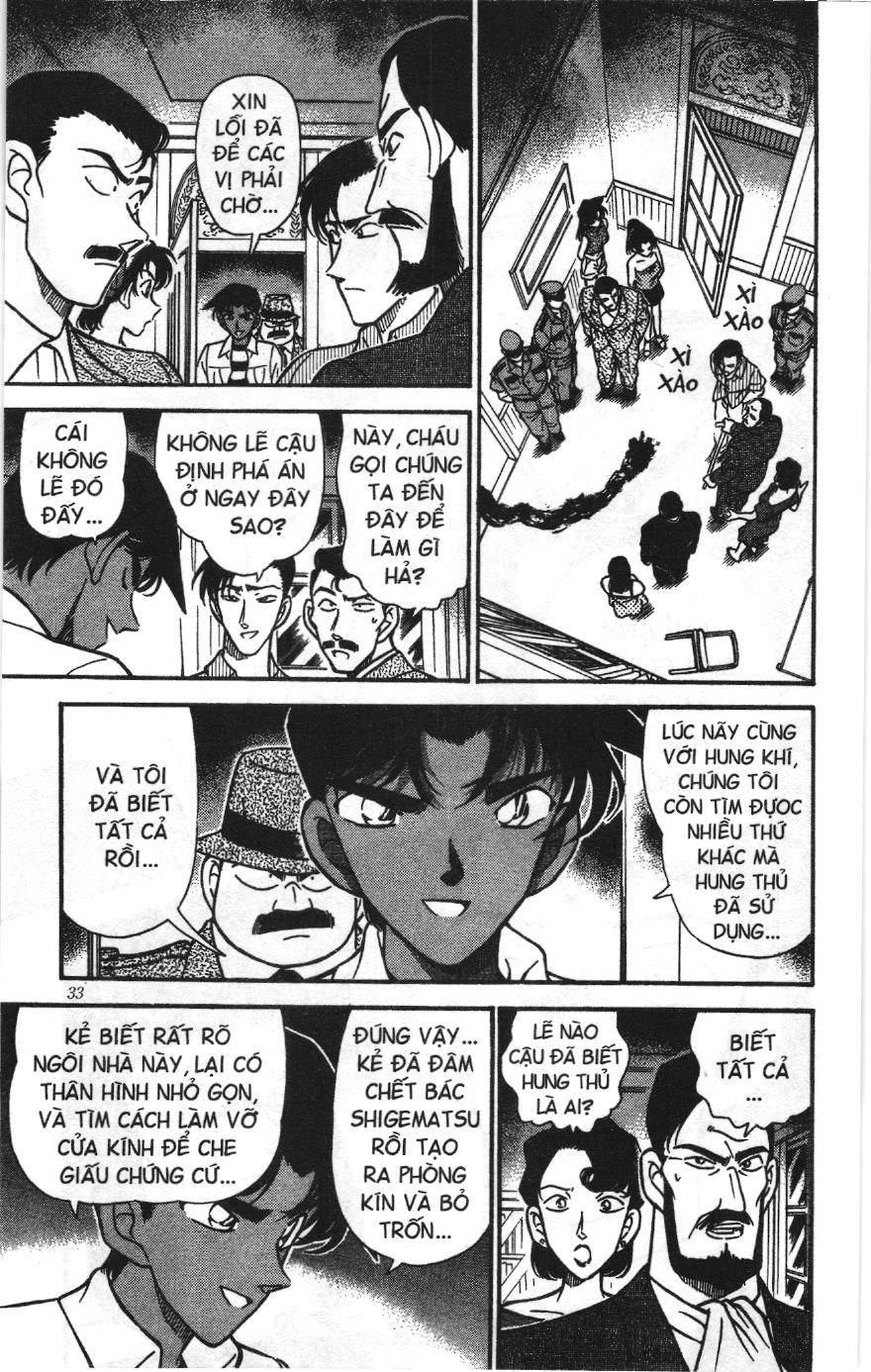 Thám tử lừng danh Conan Loạt truyện tranh: Chapter 223