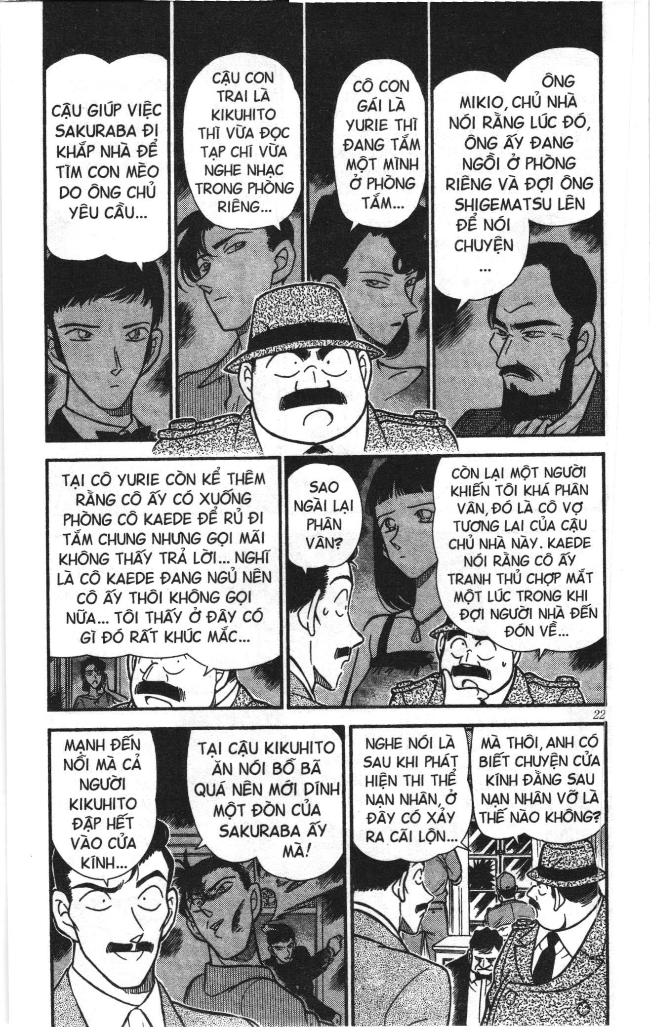 Thám tử lừng danh Conan Loạt truyện tranh: Chapter 223