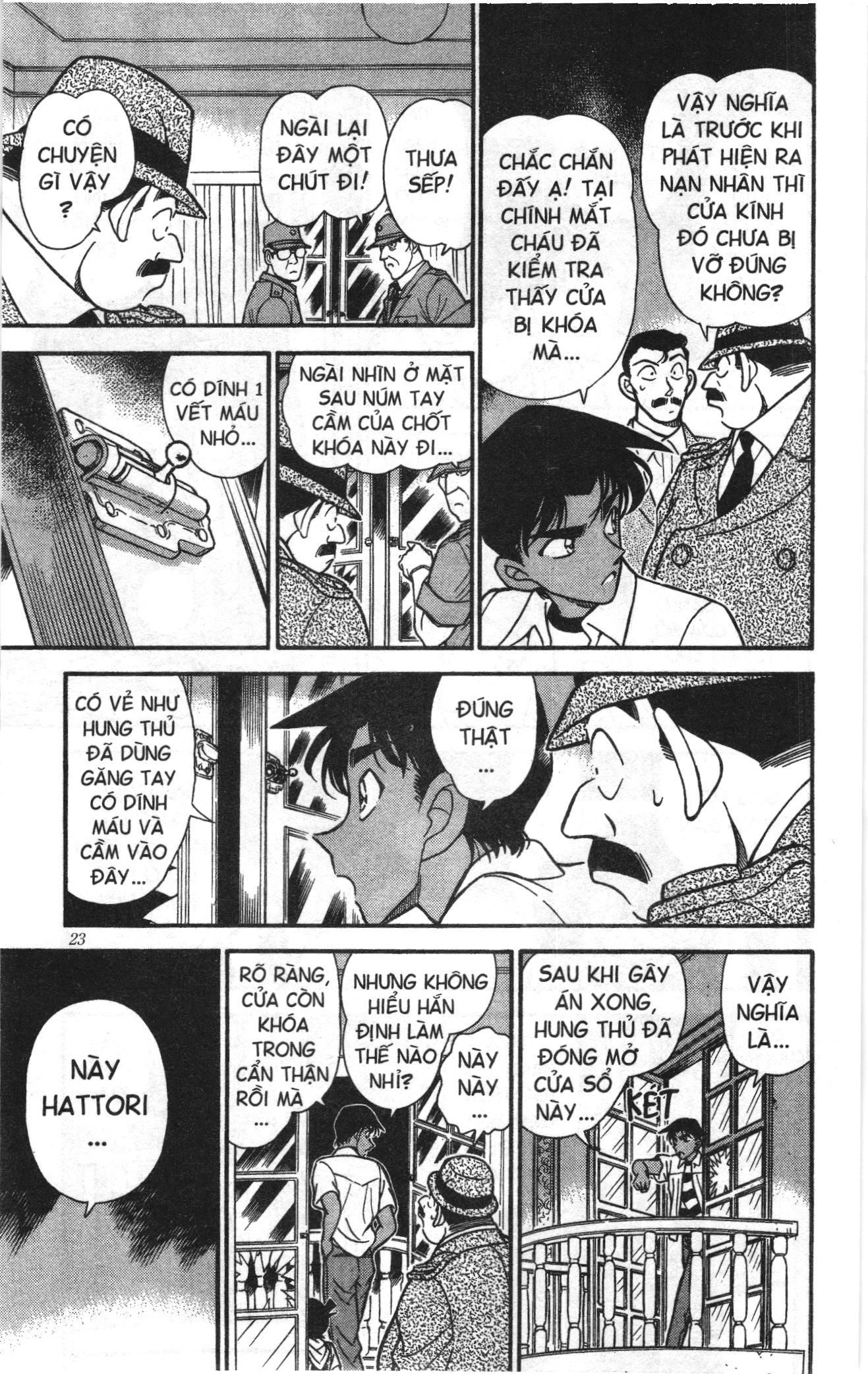 Thám tử lừng danh Conan Loạt truyện tranh: Chapter 223