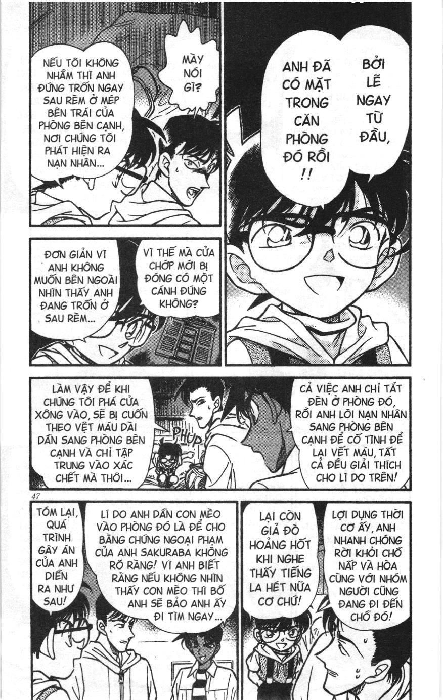 Thám tử lừng danh Conan Loạt truyện tranh: Chapter 224