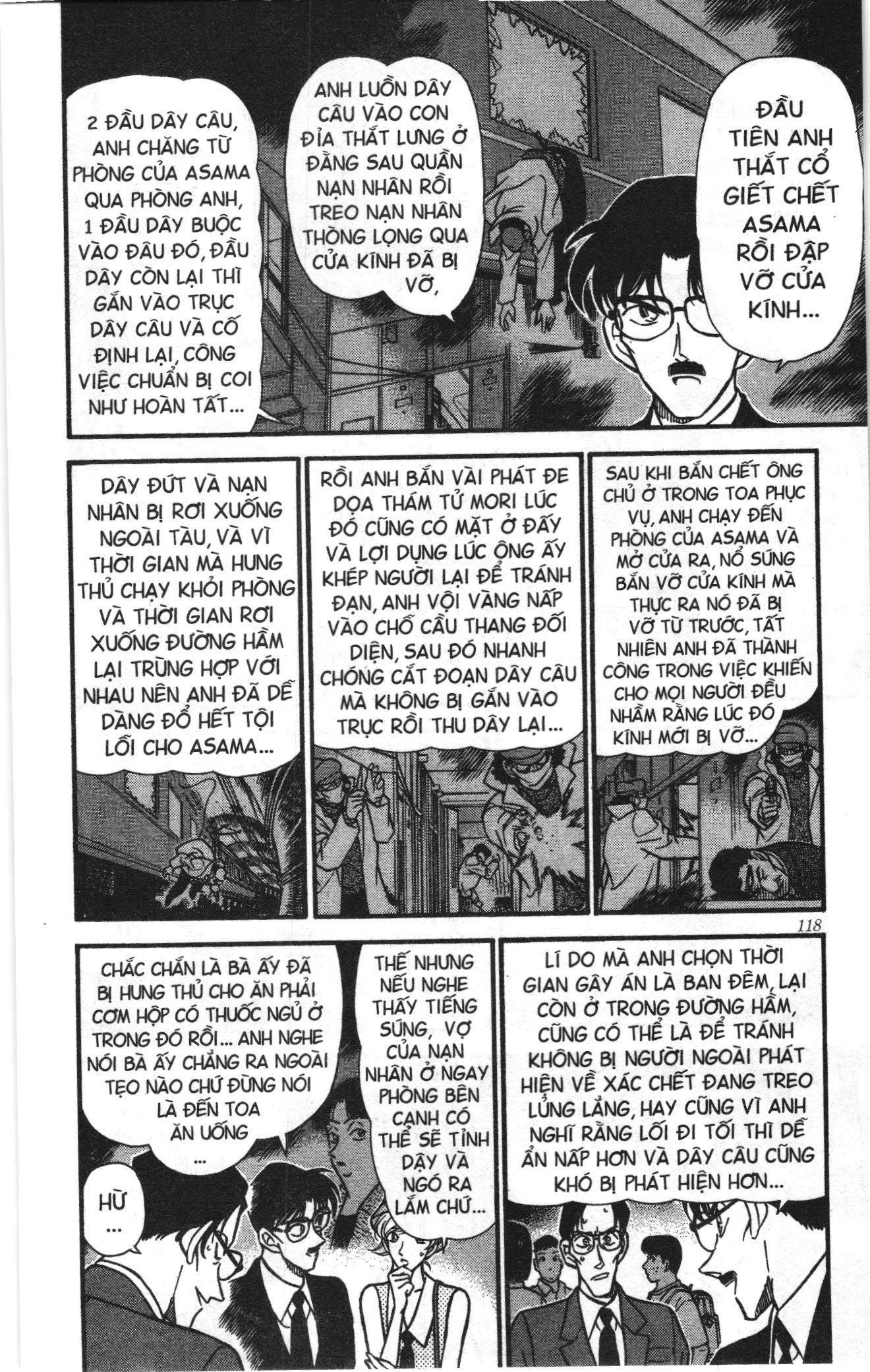 Thám tử lừng danh Conan Loạt truyện tranh: Chapter 228