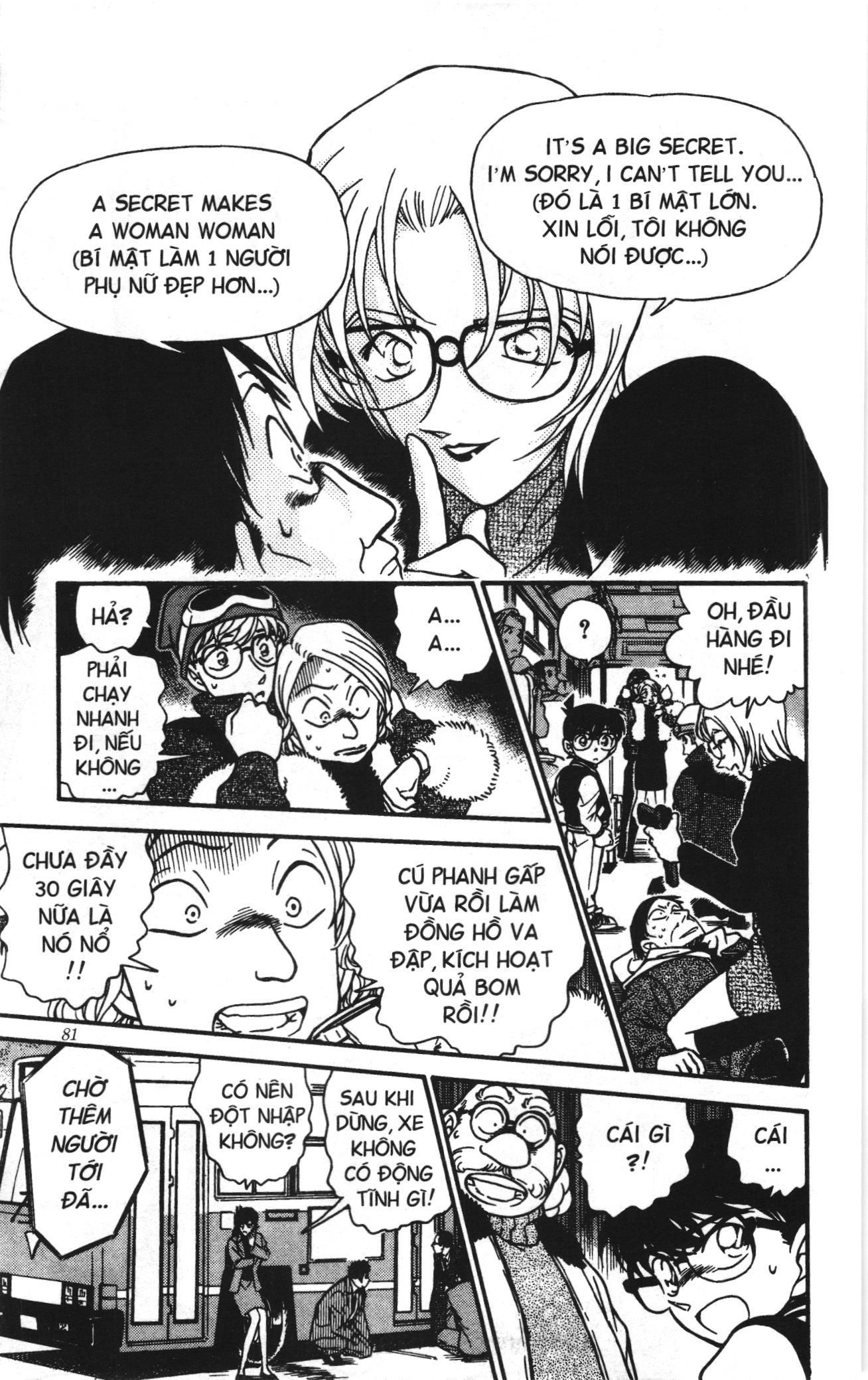 Thám tử lừng danh Conan Loạt truyện tranh: Chapter 299