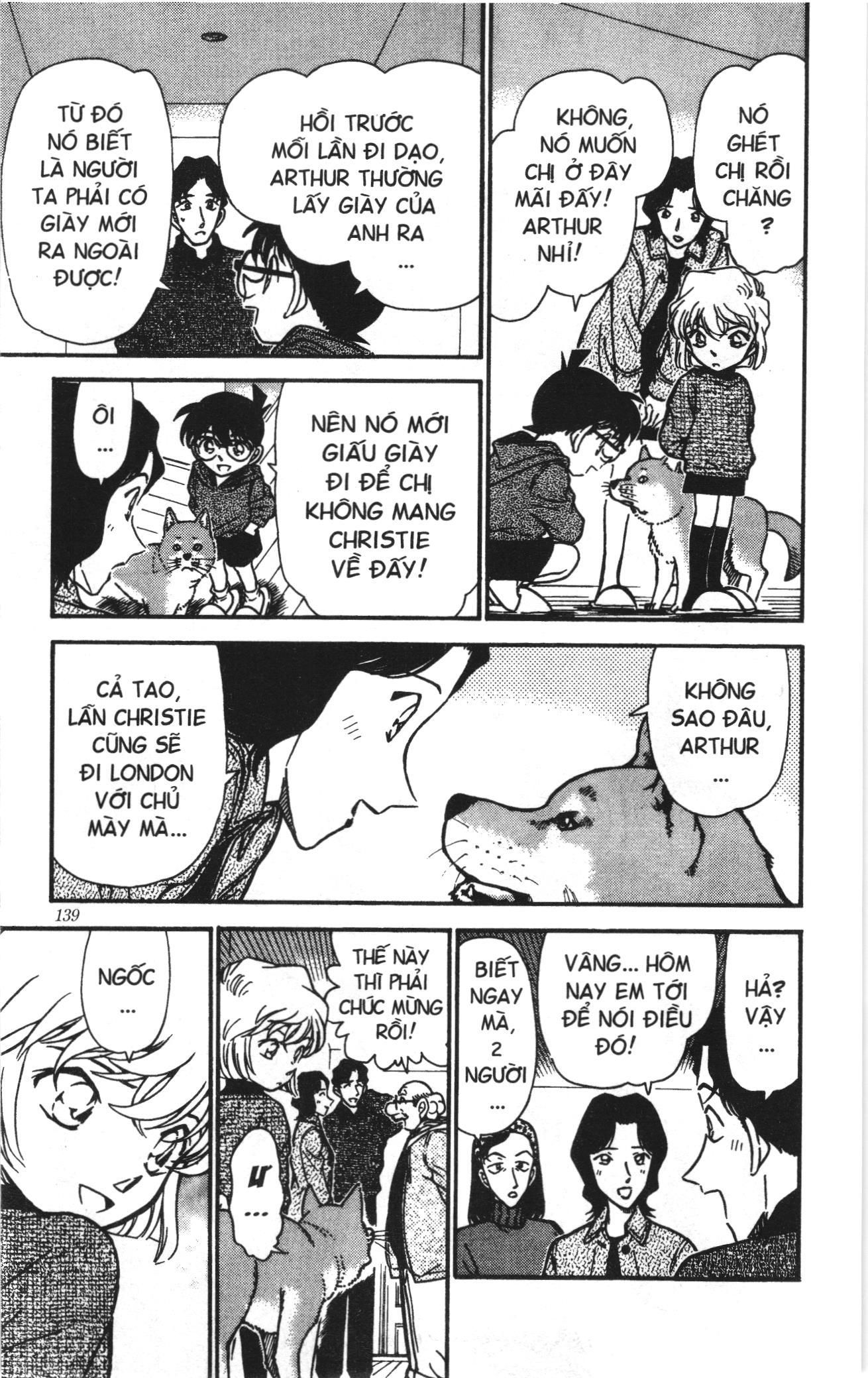 Thám tử lừng danh Conan Loạt truyện tranh: Chapter 302