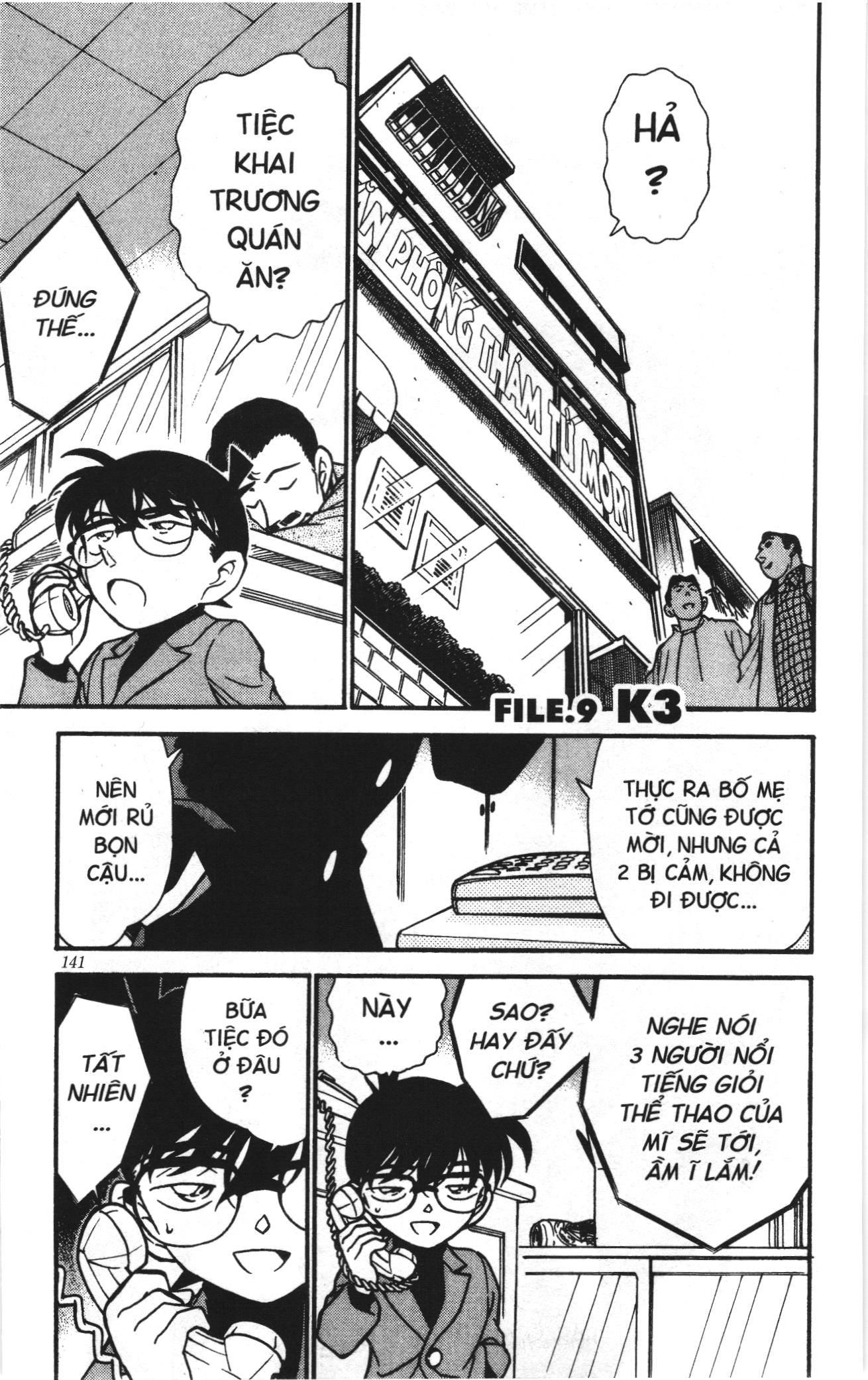 Thám tử lừng danh Conan Loạt truyện tranh: Chapter 302