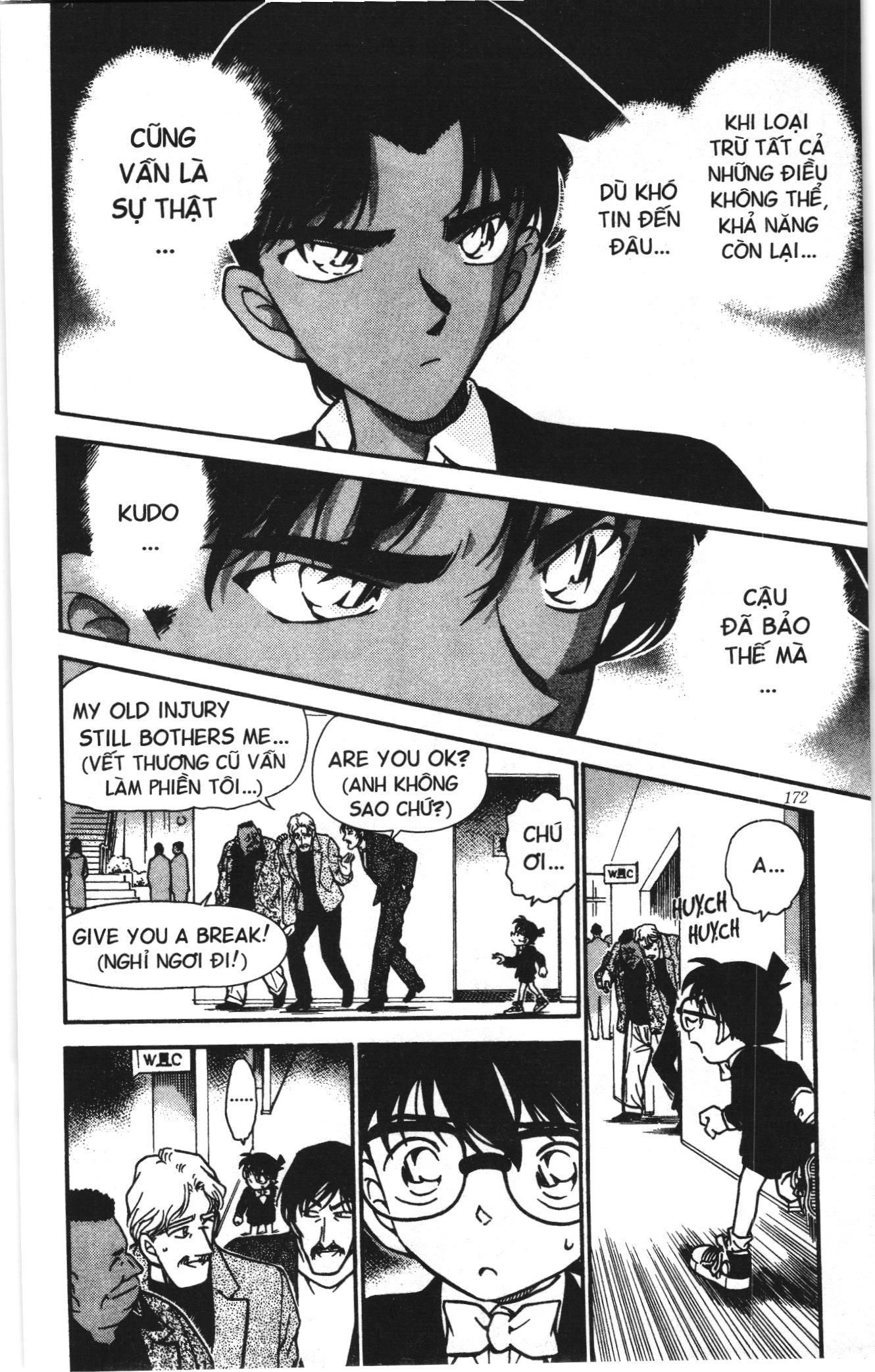 Thám tử lừng danh Conan Loạt truyện tranh: Chapter 304