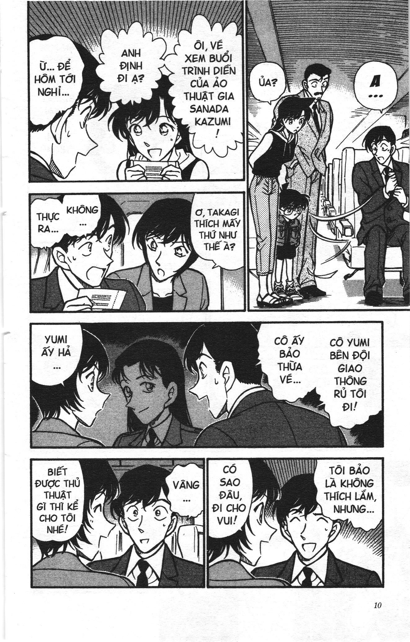 Thám tử lừng danh Conan Loạt truyện tranh: Chapter 306