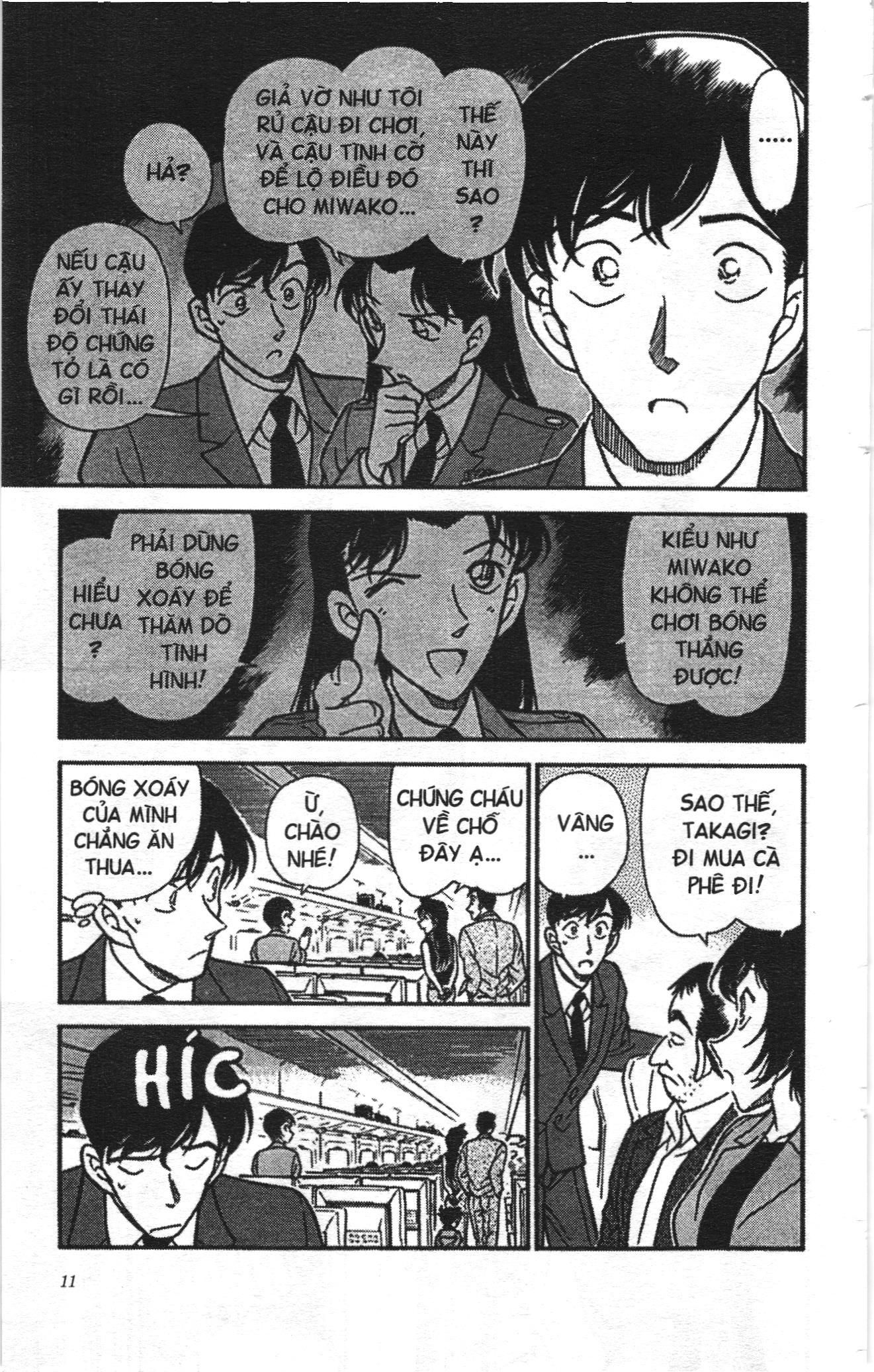 Thám tử lừng danh Conan Loạt truyện tranh: Chapter 306