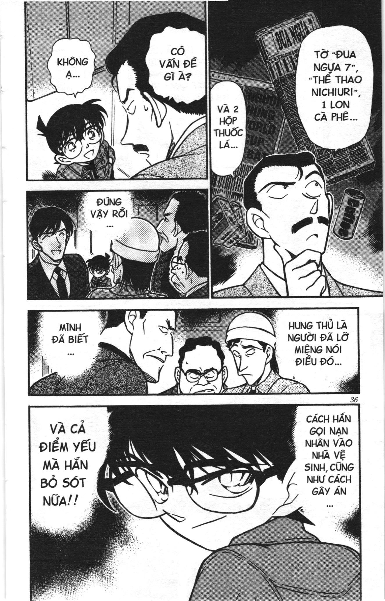 Thám tử lừng danh Conan Loạt truyện tranh: Chapter 307