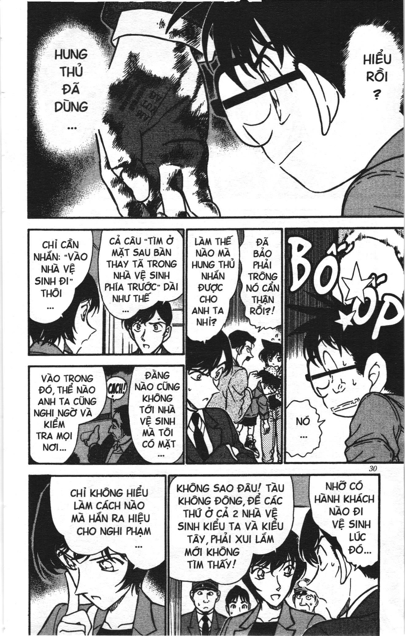 Thám tử lừng danh Conan Loạt truyện tranh: Chapter 307