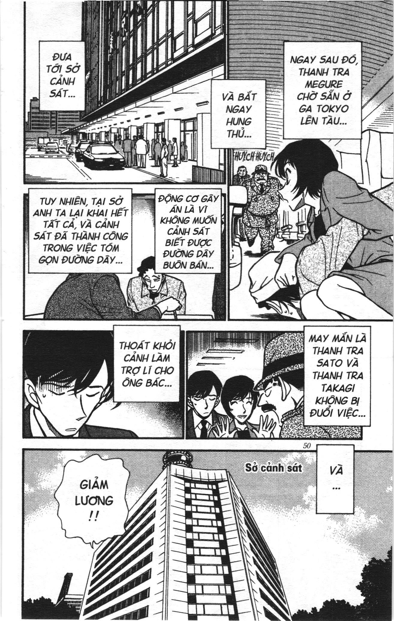 Thám tử lừng danh Conan Loạt truyện tranh: Chapter 308