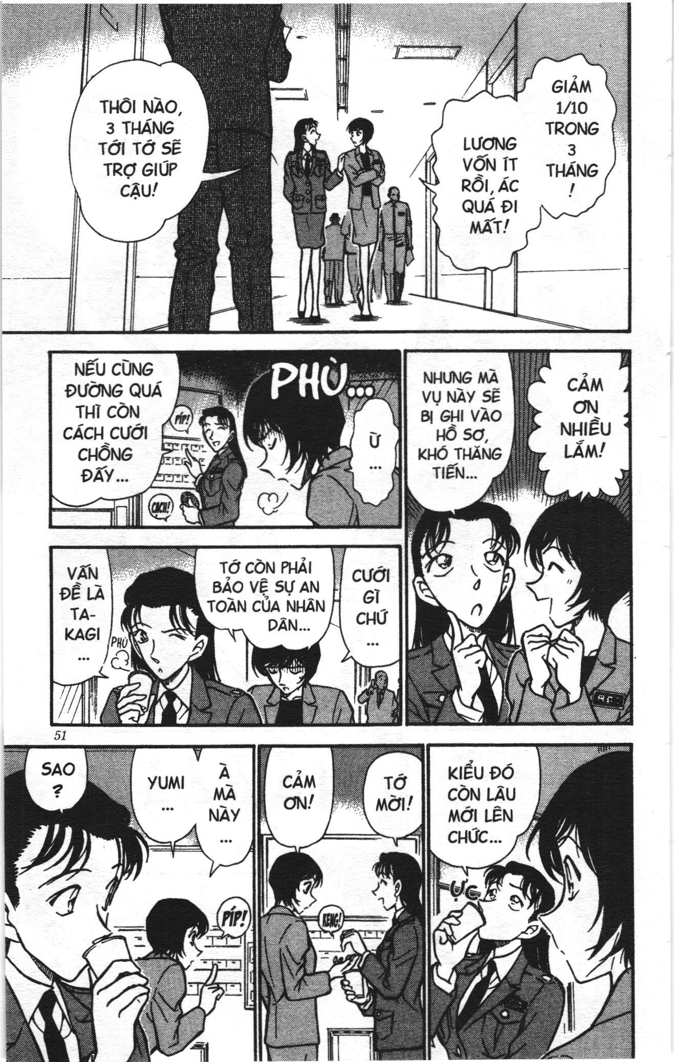 Thám tử lừng danh Conan Loạt truyện tranh: Chapter 308