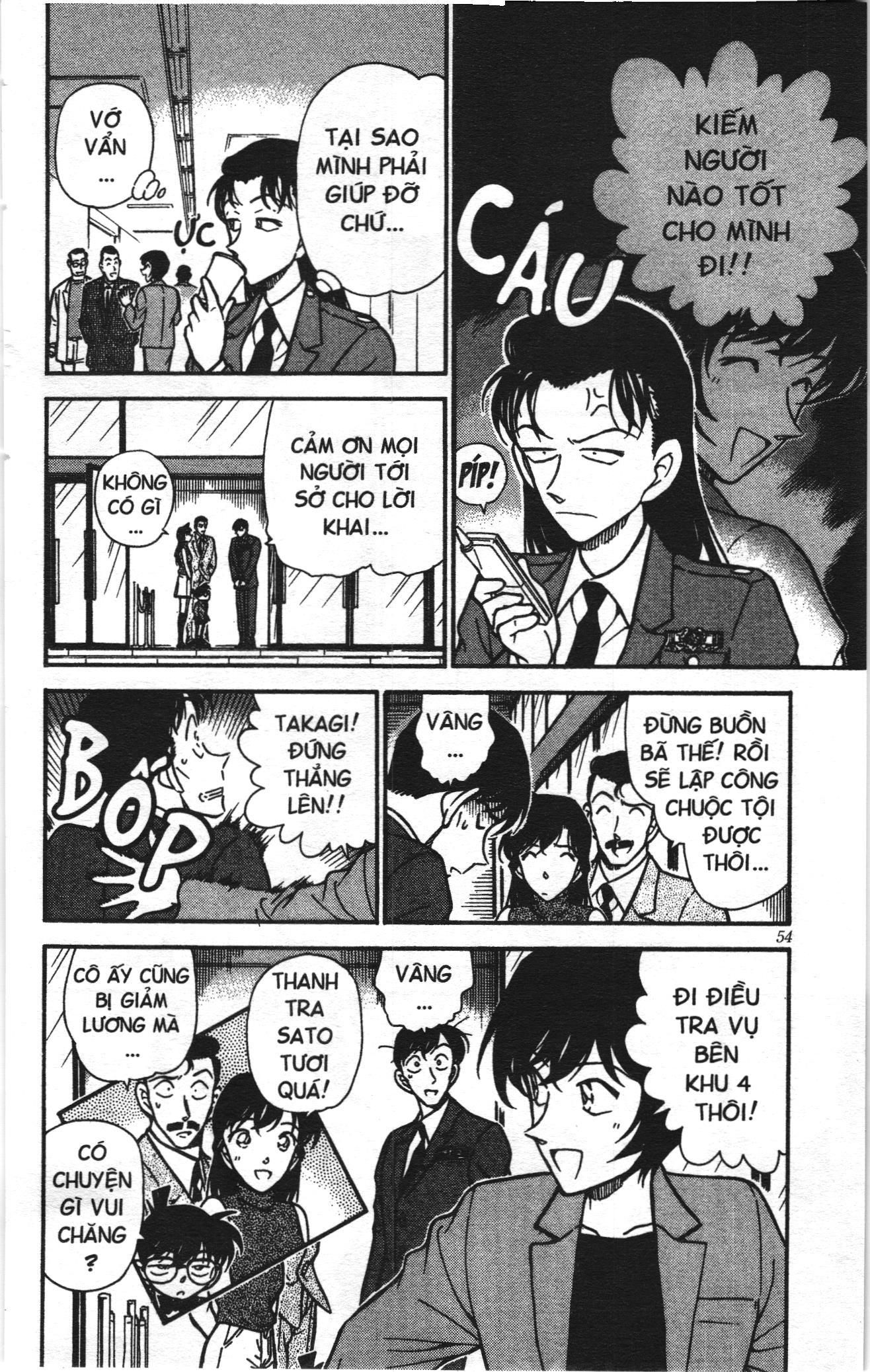 Thám tử lừng danh Conan Loạt truyện tranh: Chapter 308