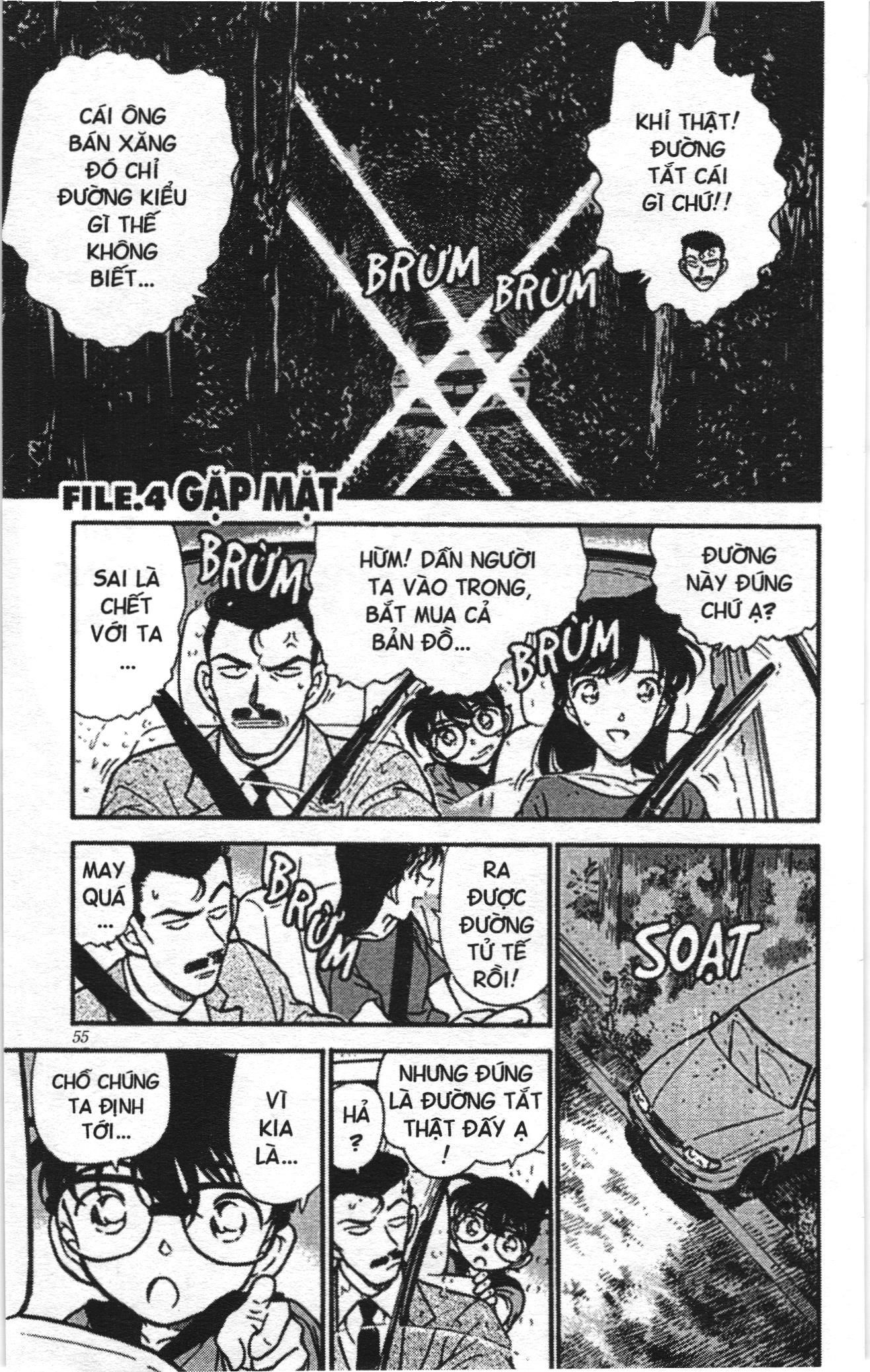 Thám tử lừng danh Conan Loạt truyện tranh: Chapter 308