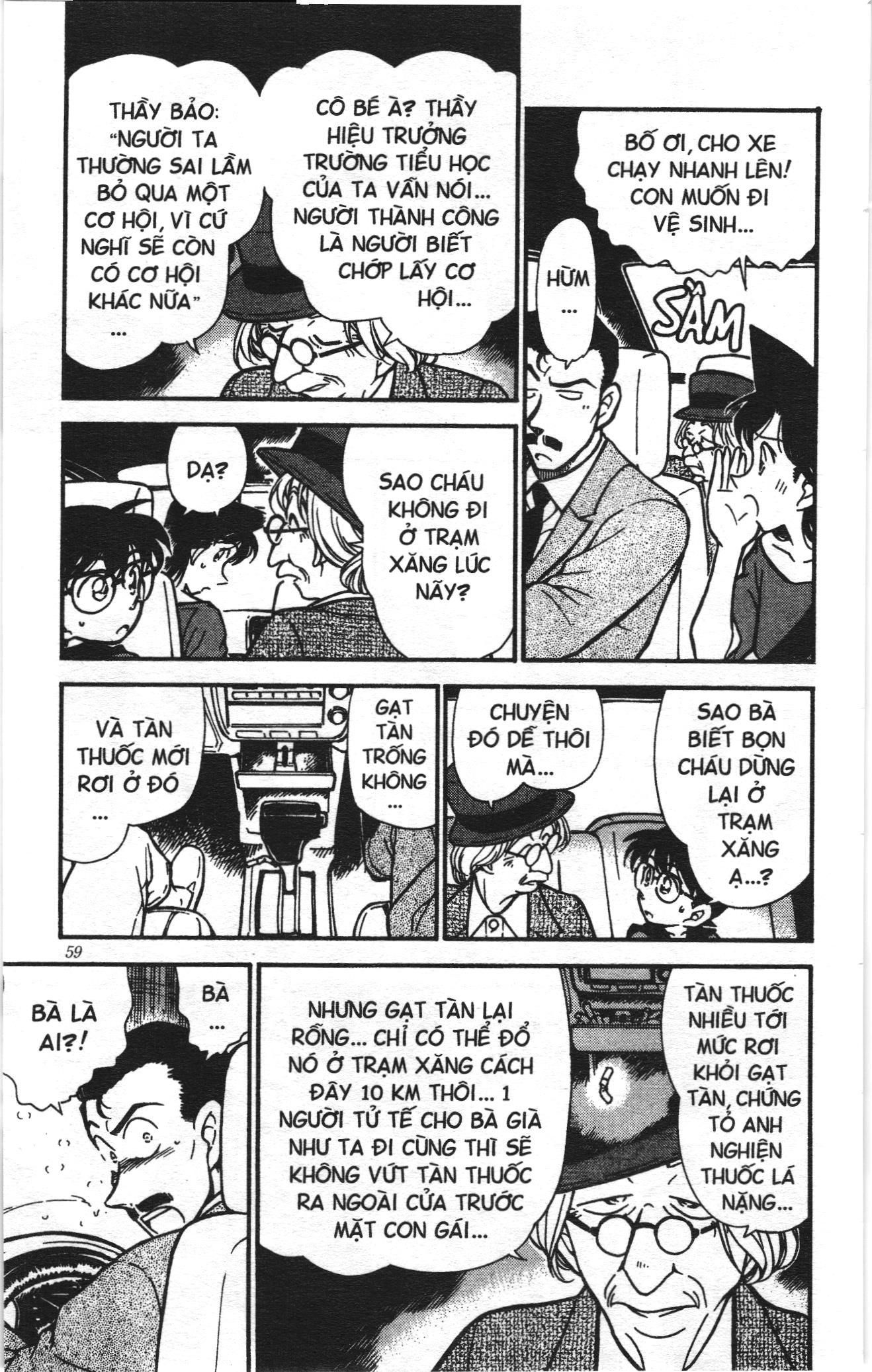 Thám tử lừng danh Conan Loạt truyện tranh: Chapter 309