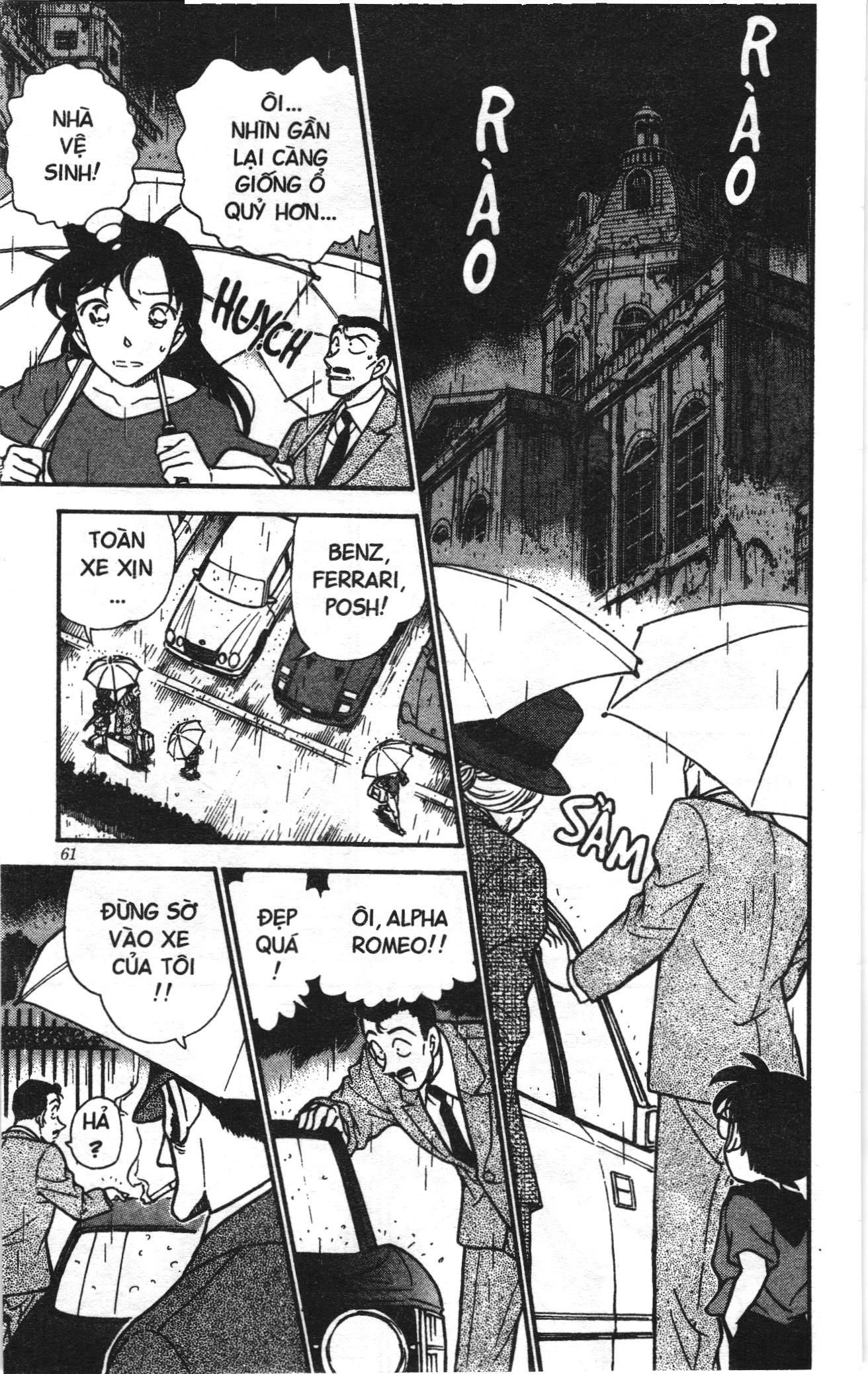 Thám tử lừng danh Conan Loạt truyện tranh: Chapter 309