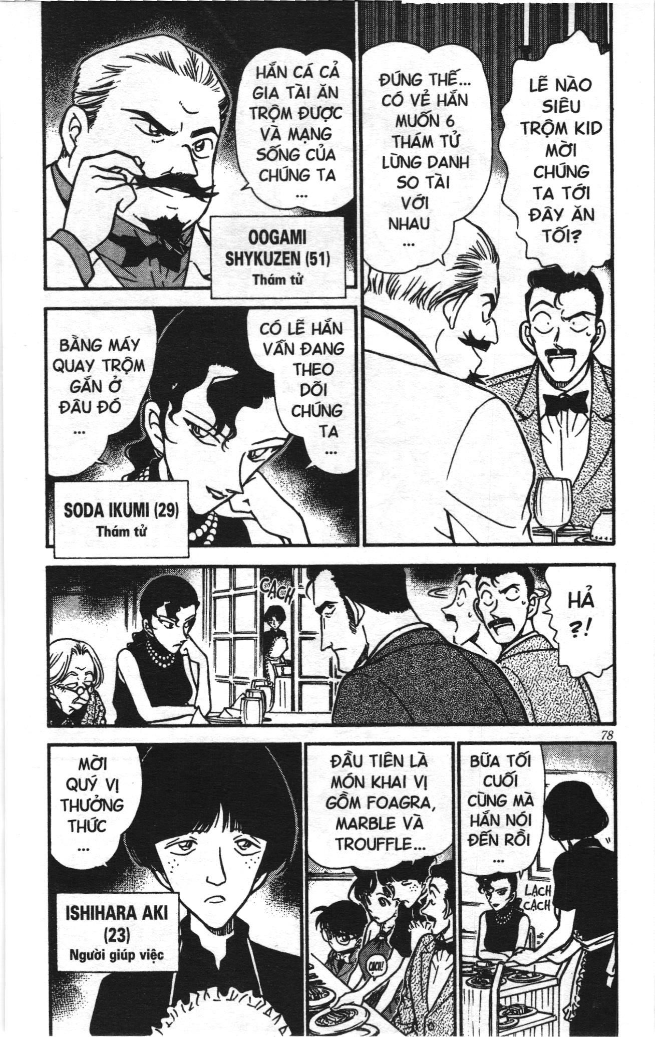 Thám tử lừng danh Conan Loạt truyện tranh: Chapter 310
