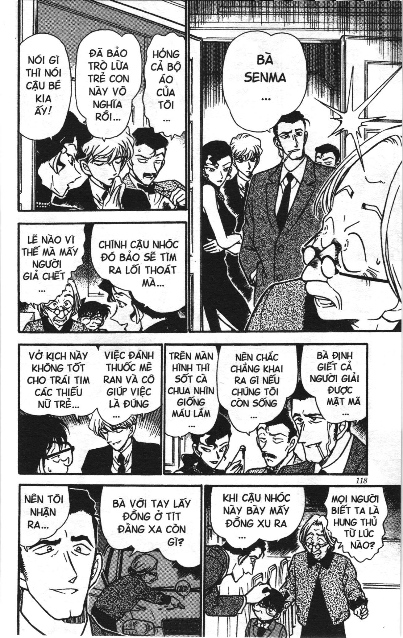 Thám tử lừng danh Conan Loạt truyện tranh: Chapter 312