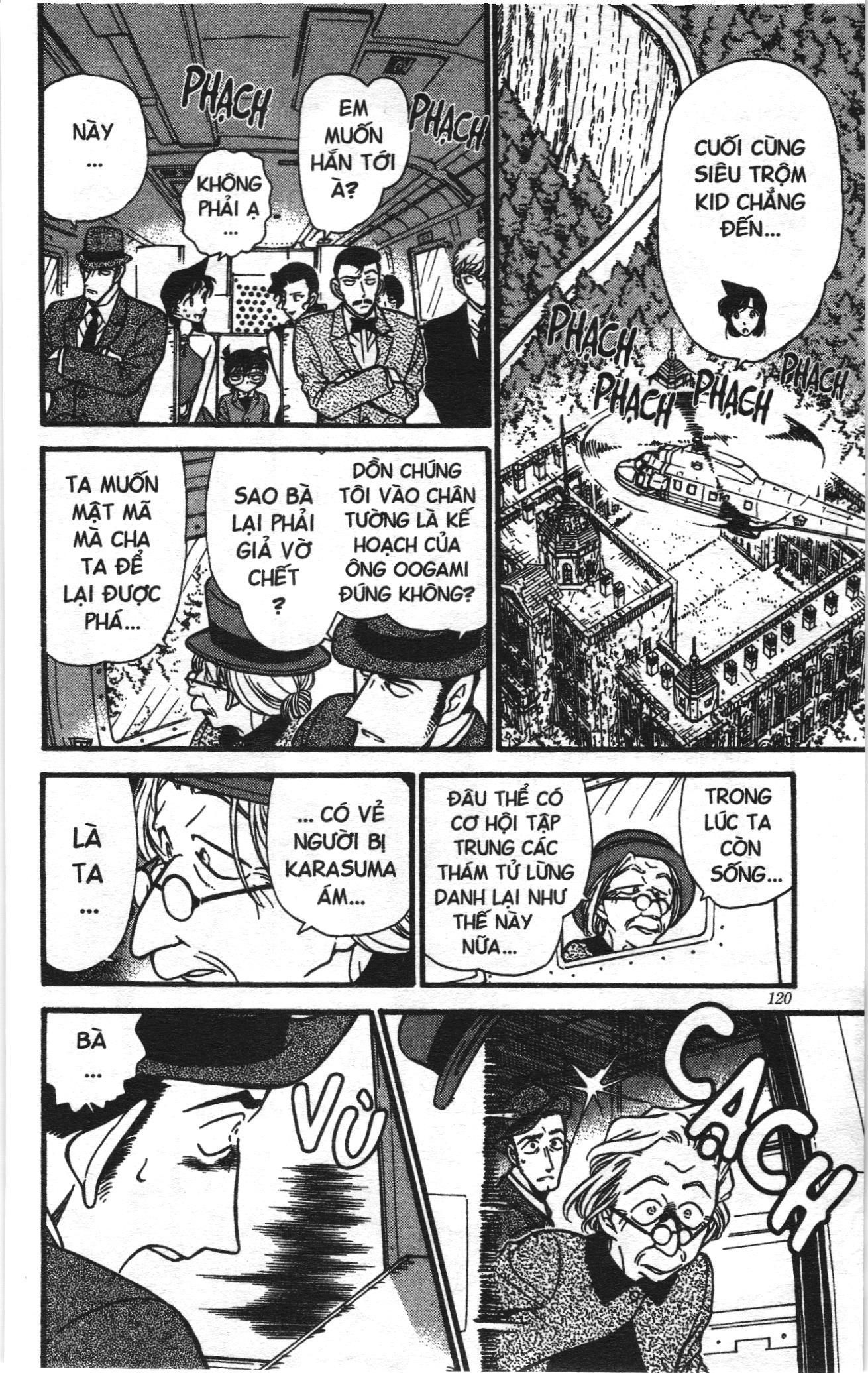 Thám tử lừng danh Conan Loạt truyện tranh: Chapter 312