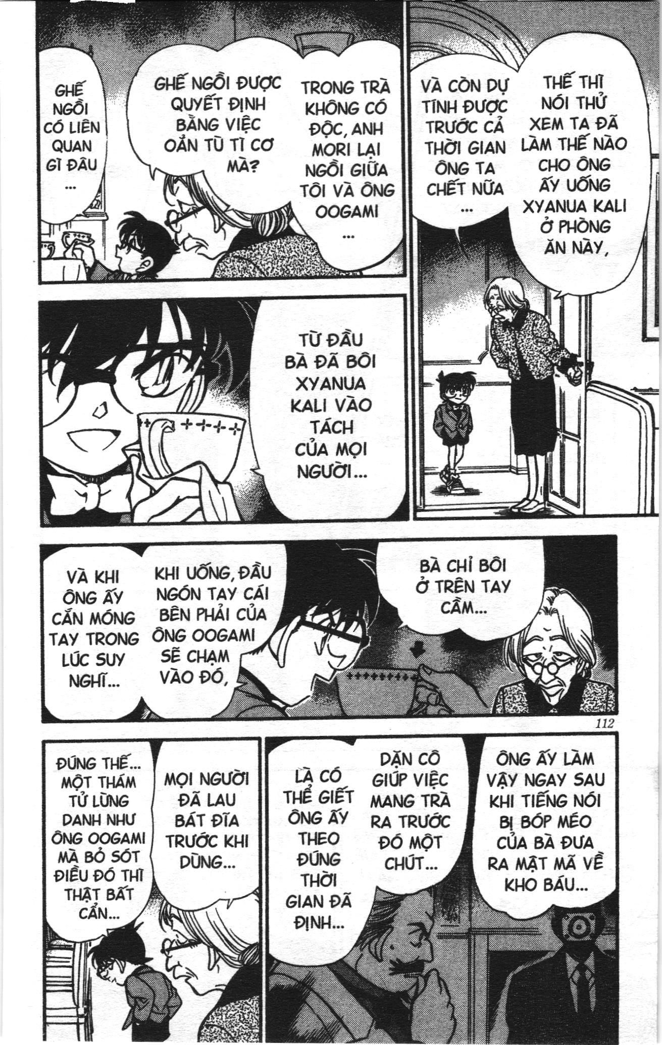 Thám tử lừng danh Conan Loạt truyện tranh: Chapter 312