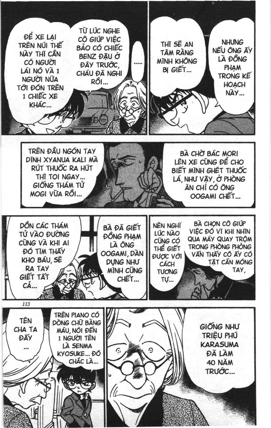 Thám tử lừng danh Conan Loạt truyện tranh: Chapter 312