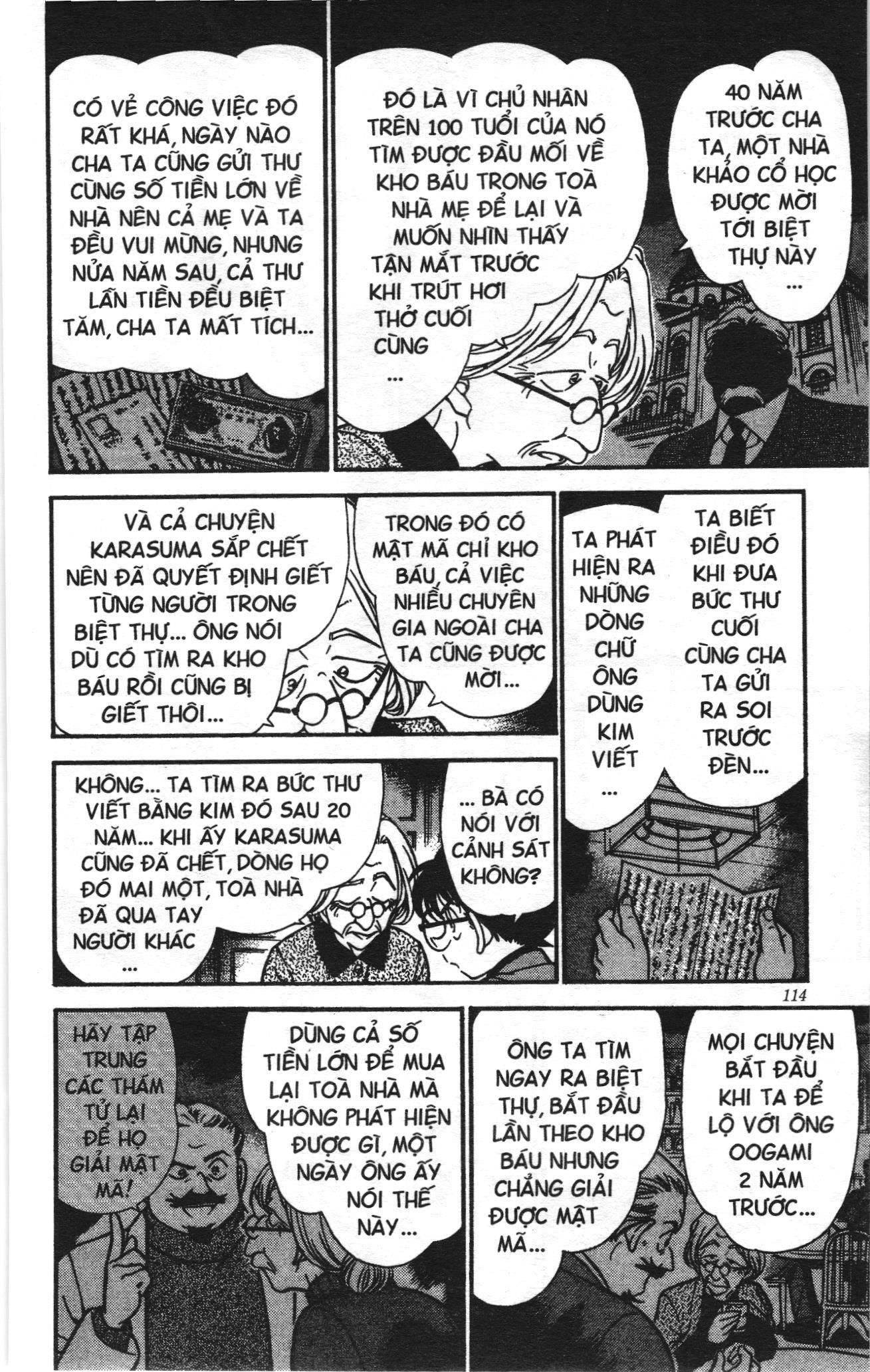 Thám tử lừng danh Conan Loạt truyện tranh: Chapter 312