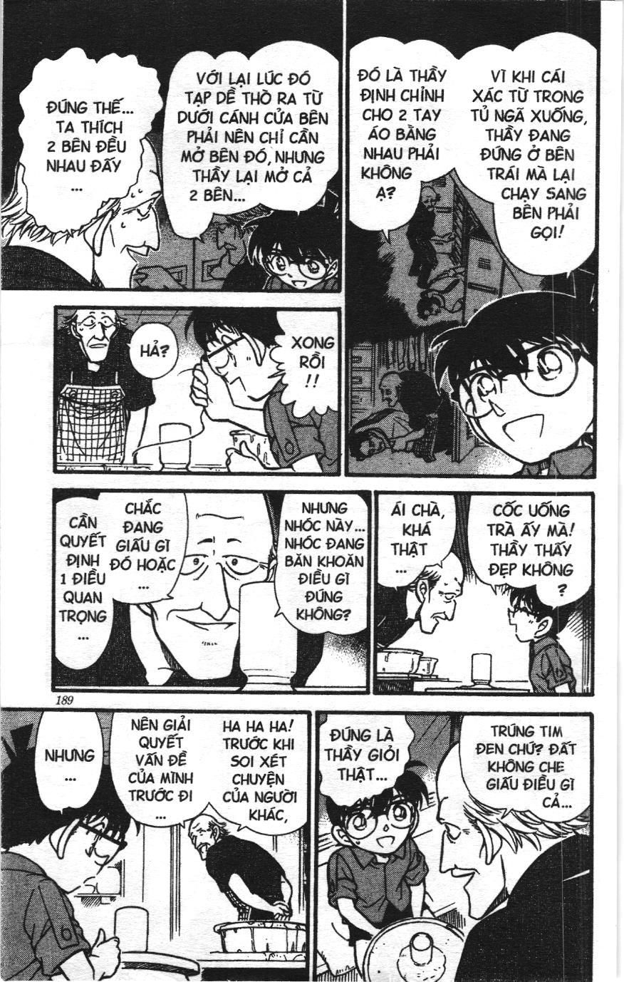 Thám tử lừng danh Conan Loạt truyện tranh: Chapter 316